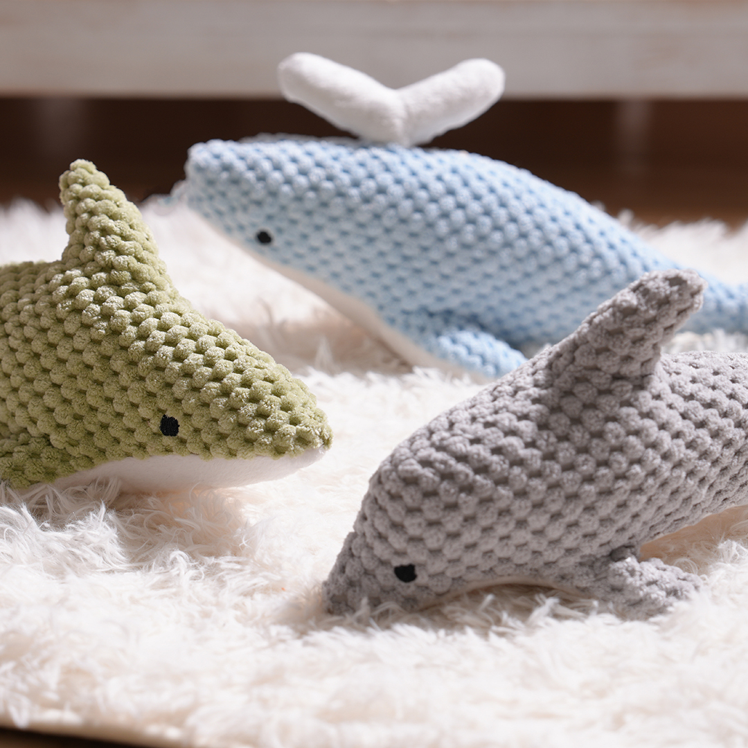 TP 發聲犬用玩具/鯊魚