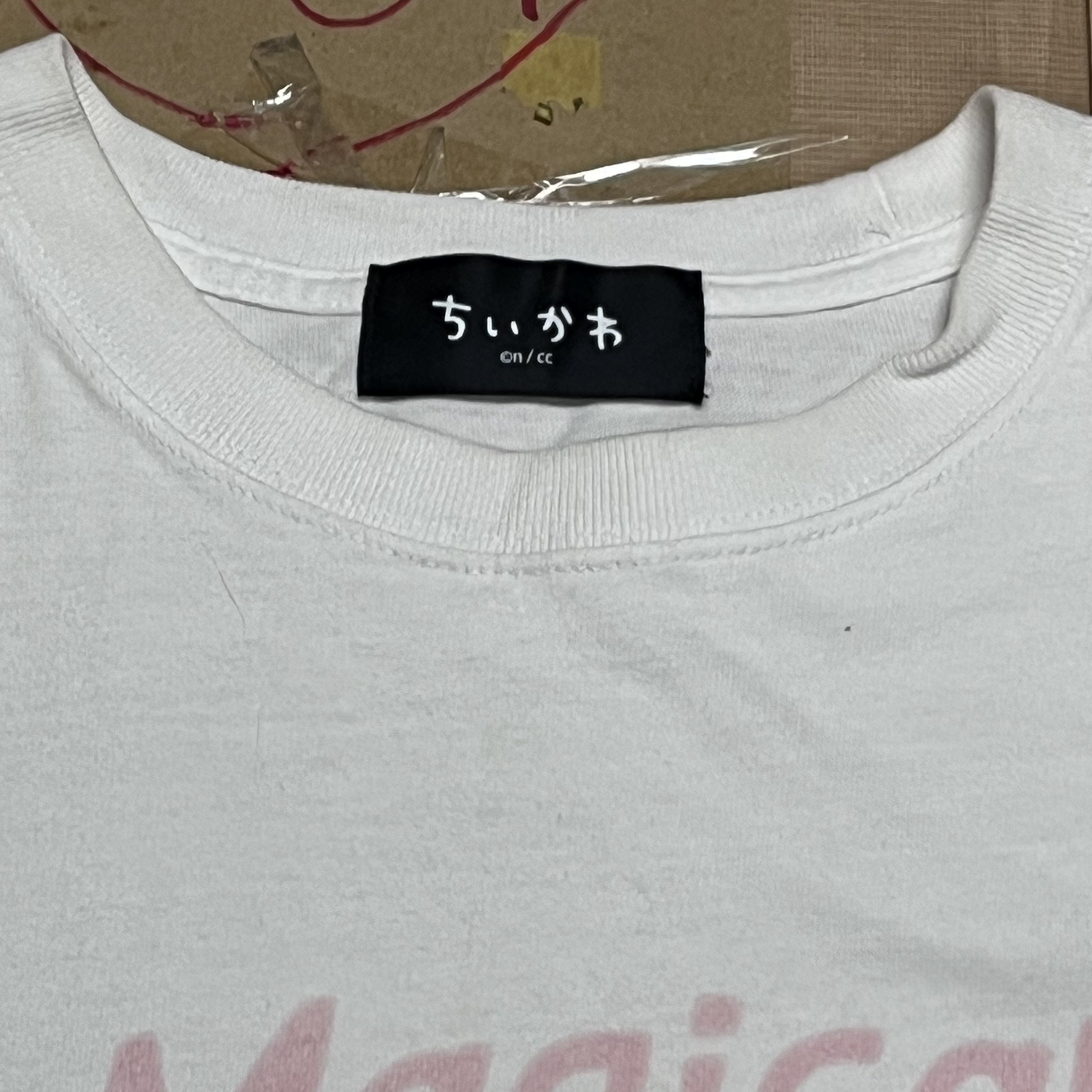 CHIIKAWA T-SHIRT 不明SIZE  已剪籤 小瑕 #189