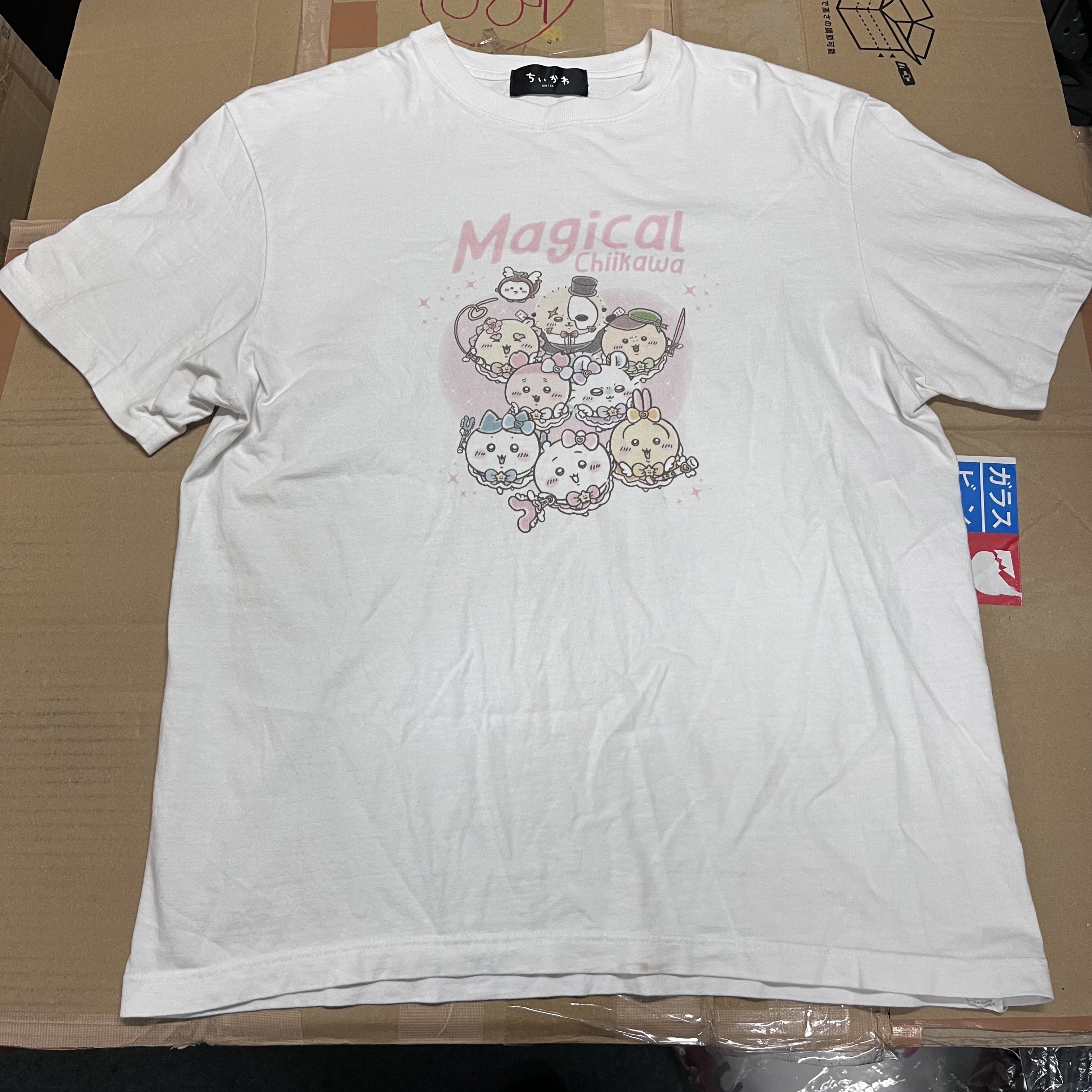 CHIIKAWA T-SHIRT 不明SIZE  已剪籤 小瑕 #189