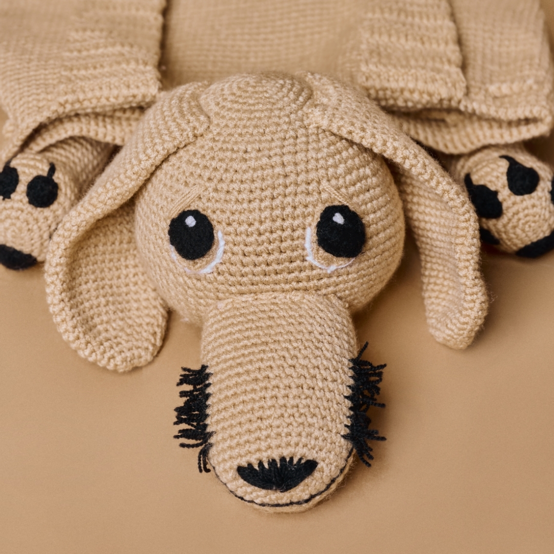 Knitted Woof Backpack - Tempura