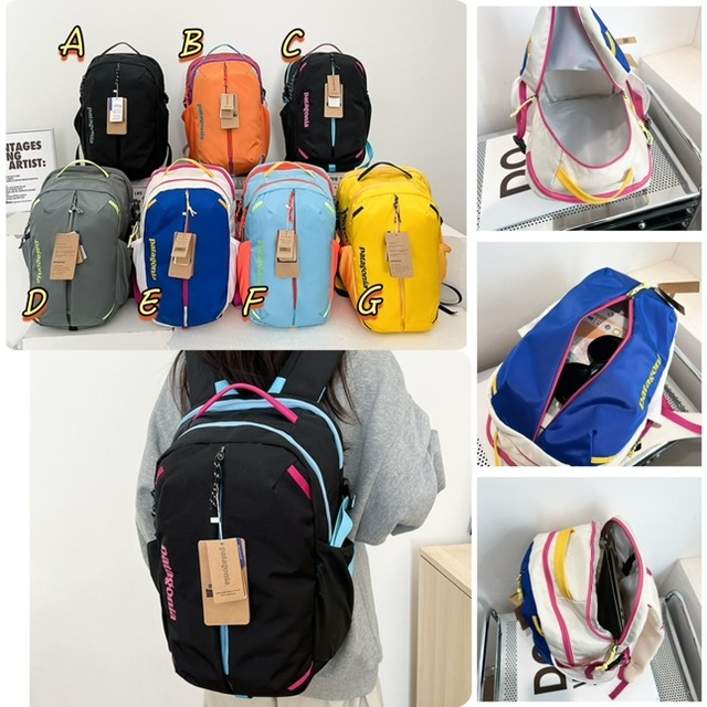 Pat*agonia拼色大容量背包-2500360