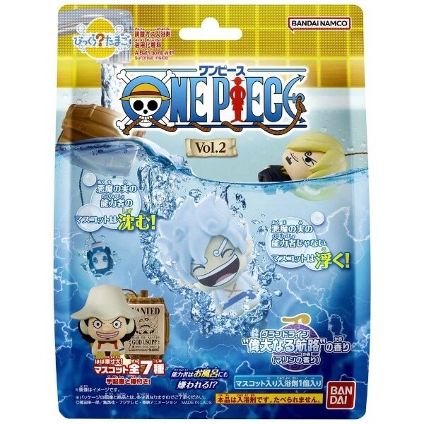 BANDAI 日空版 入浴球 海賊王 vol.2 全7種 中盒10入 隨機出貨