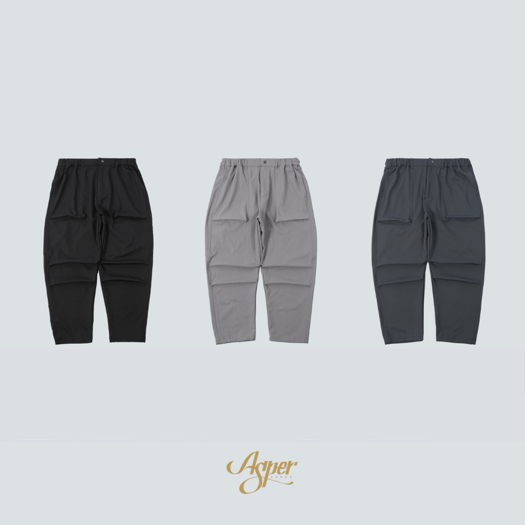 SBG 立體口袋膝蓋折線長褲 SB1019