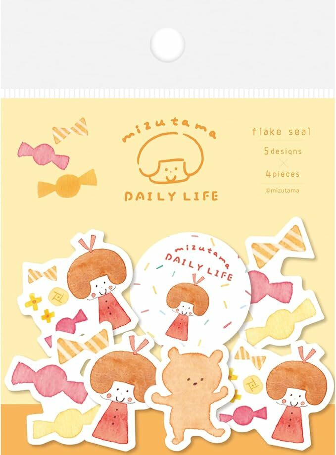 Furukawashiko x Mizutama Sticker Flakes - Amai Candy