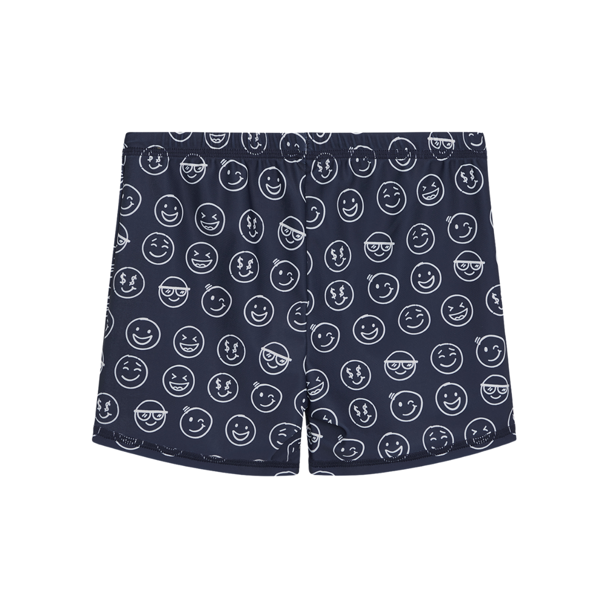 〖 Hust & Claire 〗深藍俏皮笑臉泳褲