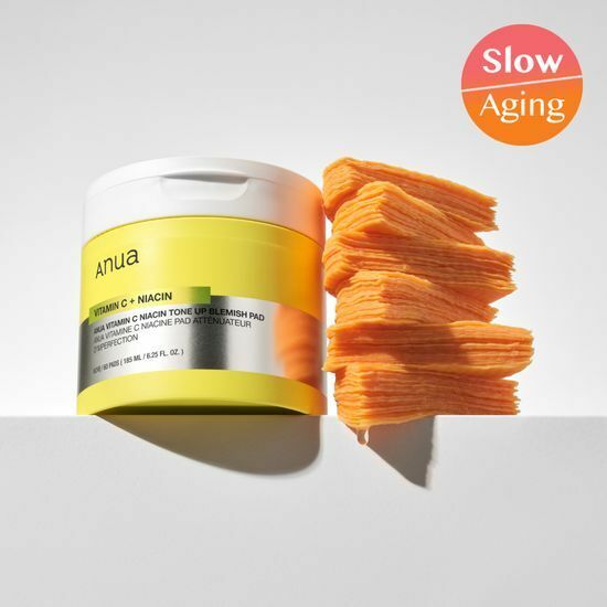 [01/05 - 30/05] ANUA Vitamin C Niacin Tone Up Blemish Pad [60PCS]