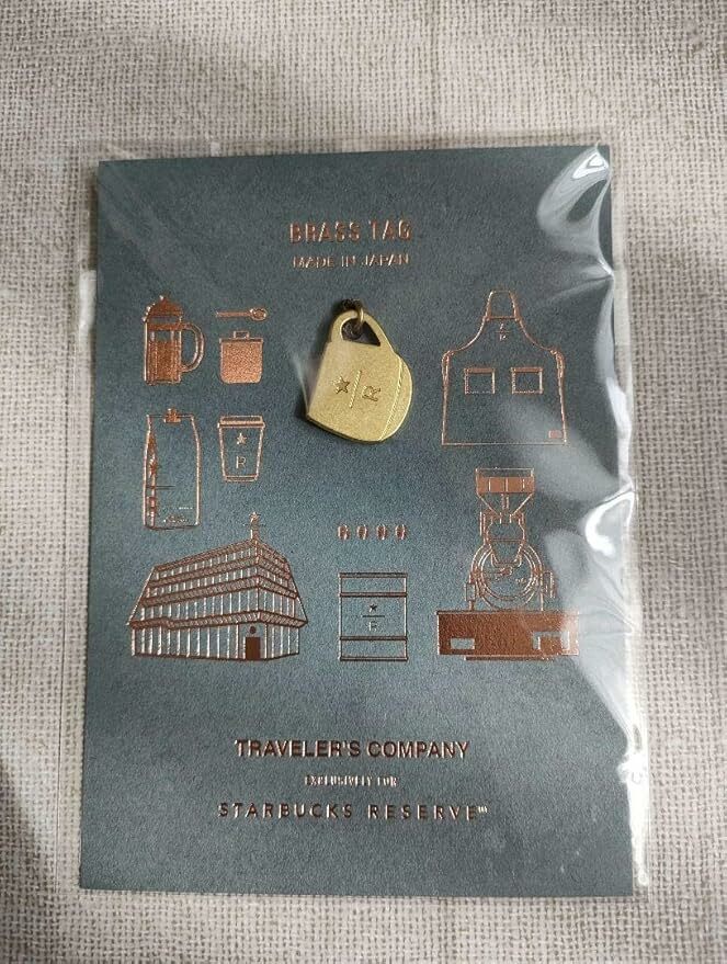 Traveler's Factory X Starbucks Reserve Roastery Brass Tag - Mug