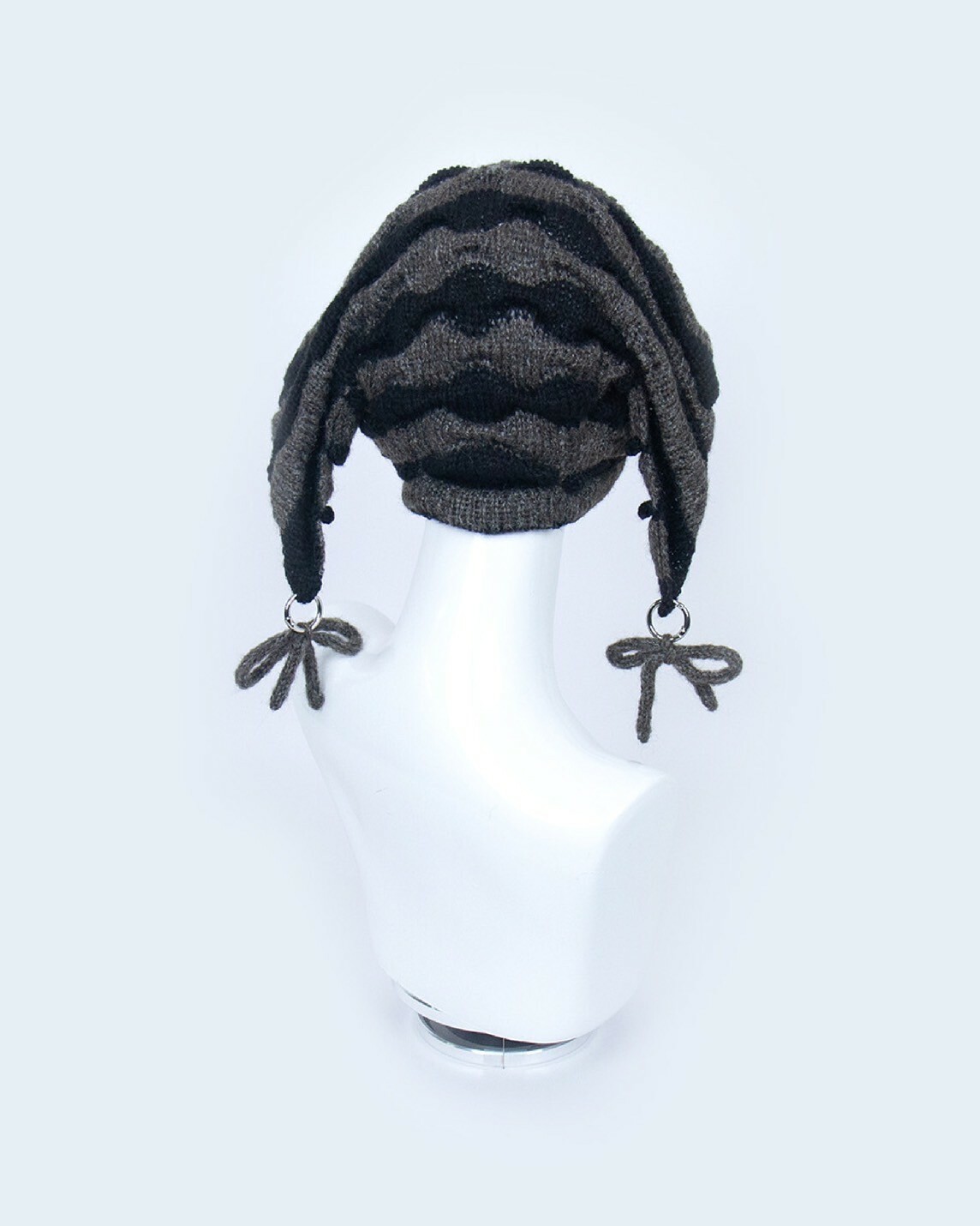 Slyly Luna 精靈耳帽 黑灰色