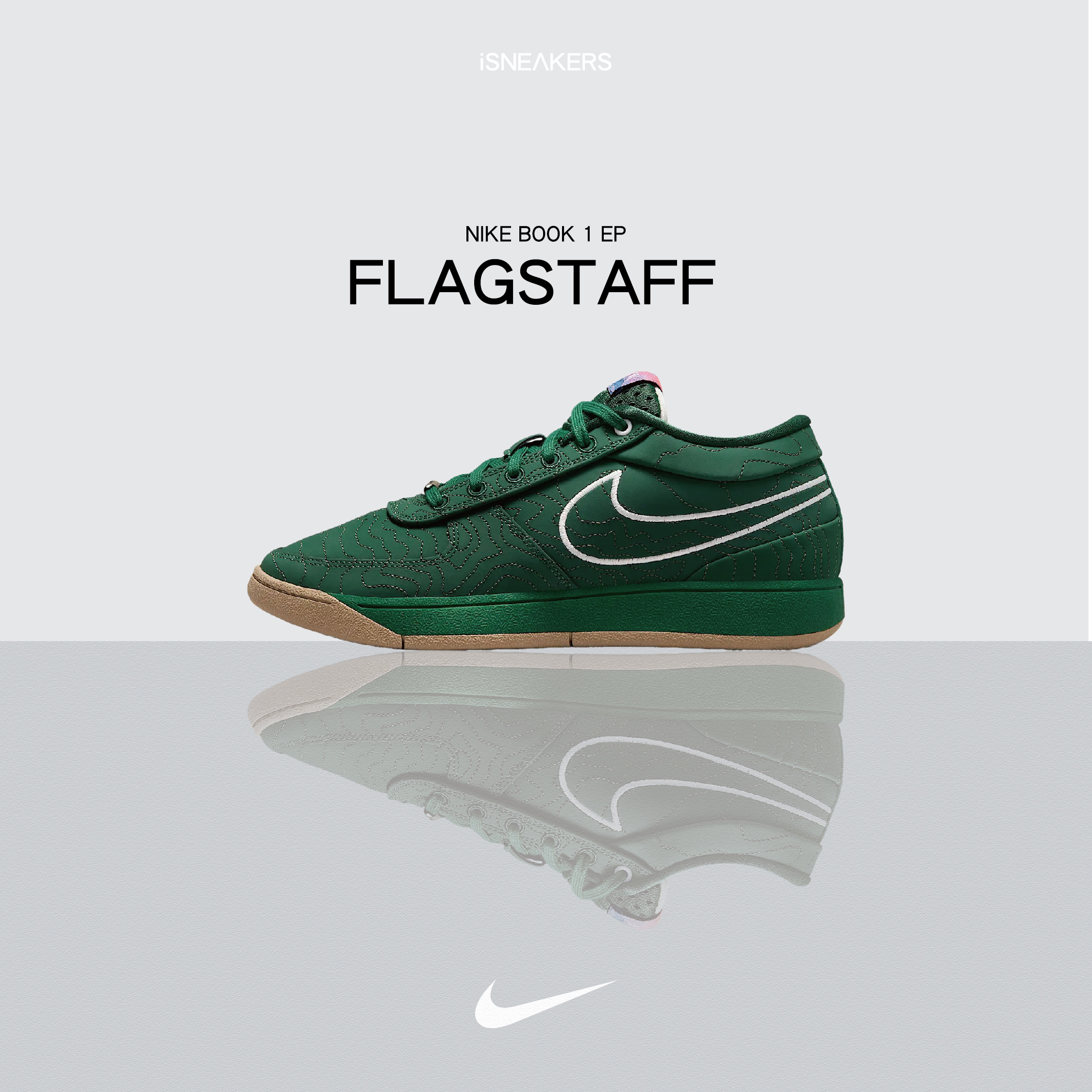 iSNEAKERS｜Nike Book 1 EP "Flagstaff" 松林綠 FJ4250-300