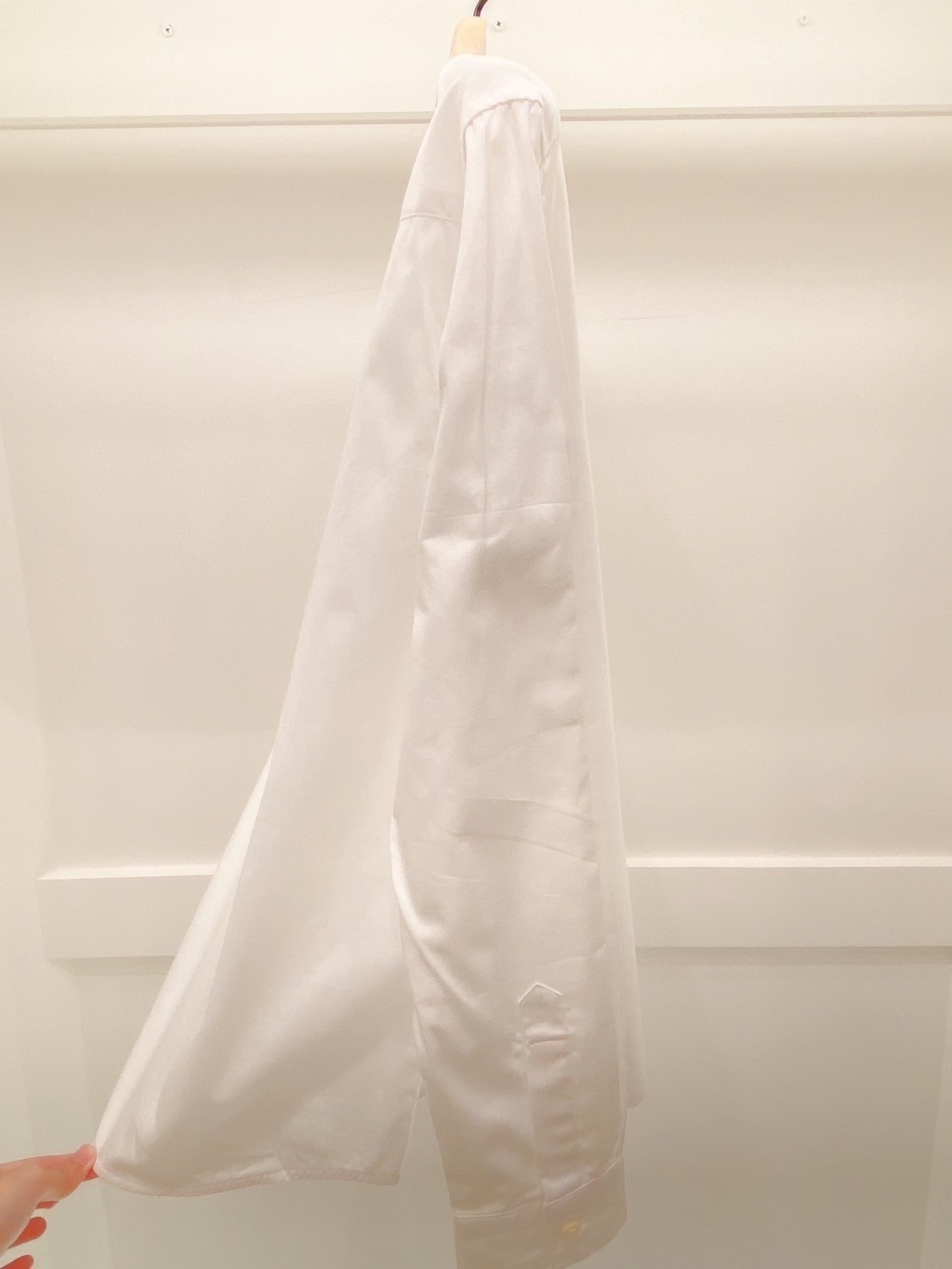 後拉鏈蝴蝶結長袖薄衫