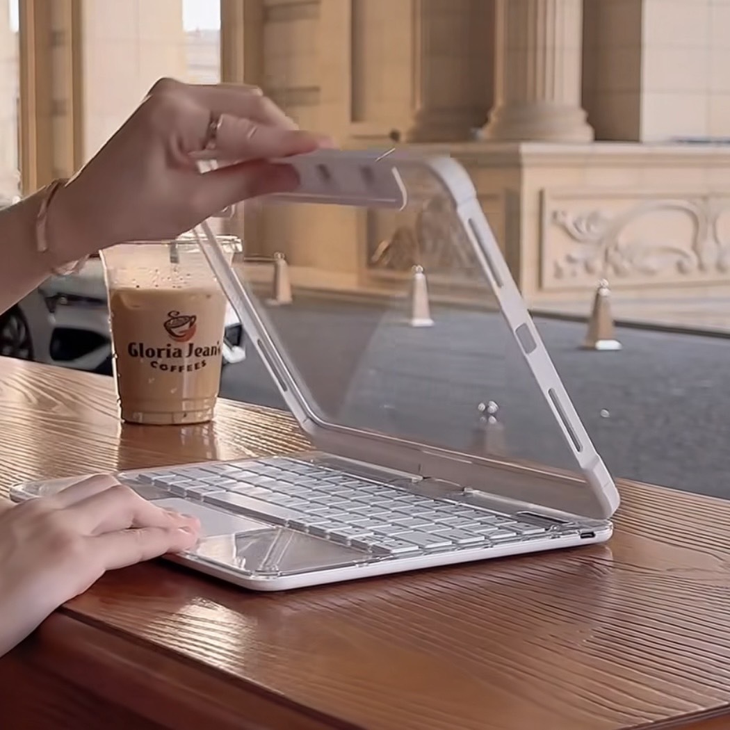 <市面最高規格>iPad旋轉妙控鍵盤 再送藍芽滑鼠 筆記型電腦平替 保護殼 適用蘋果apple