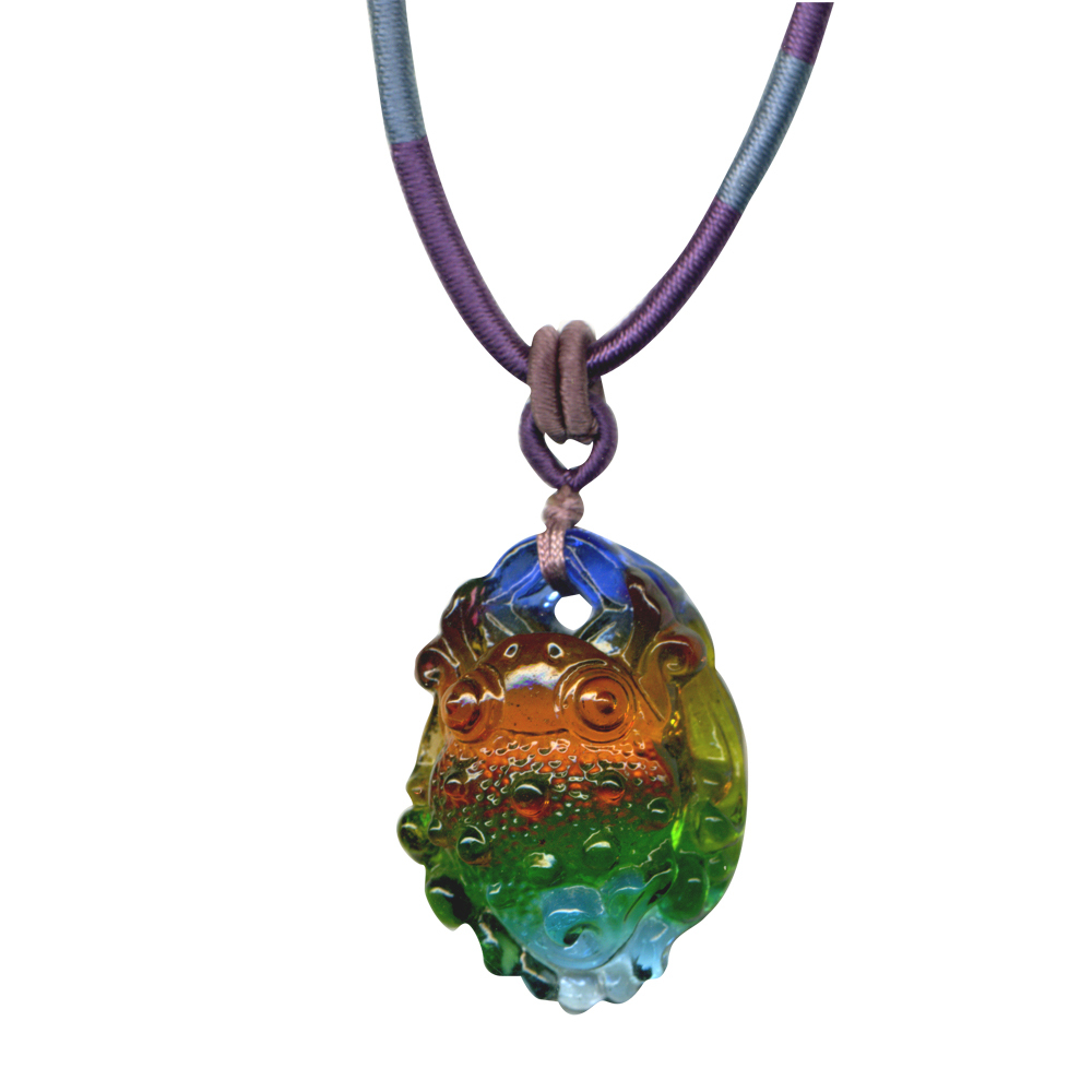 金蟾項鍊 招財聚富財源廣進福運綿延