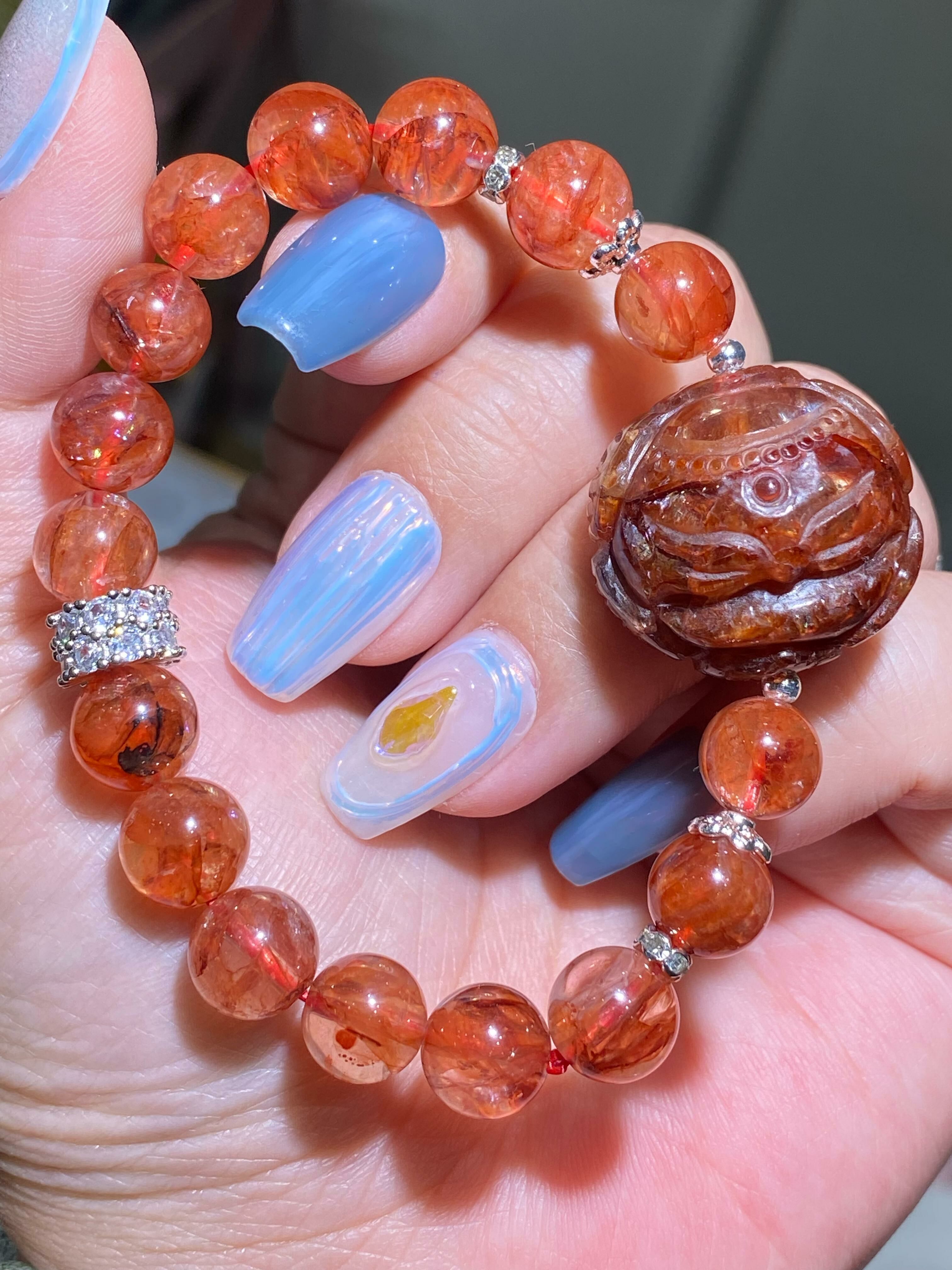 紅膠花荷花狐手狐DIY