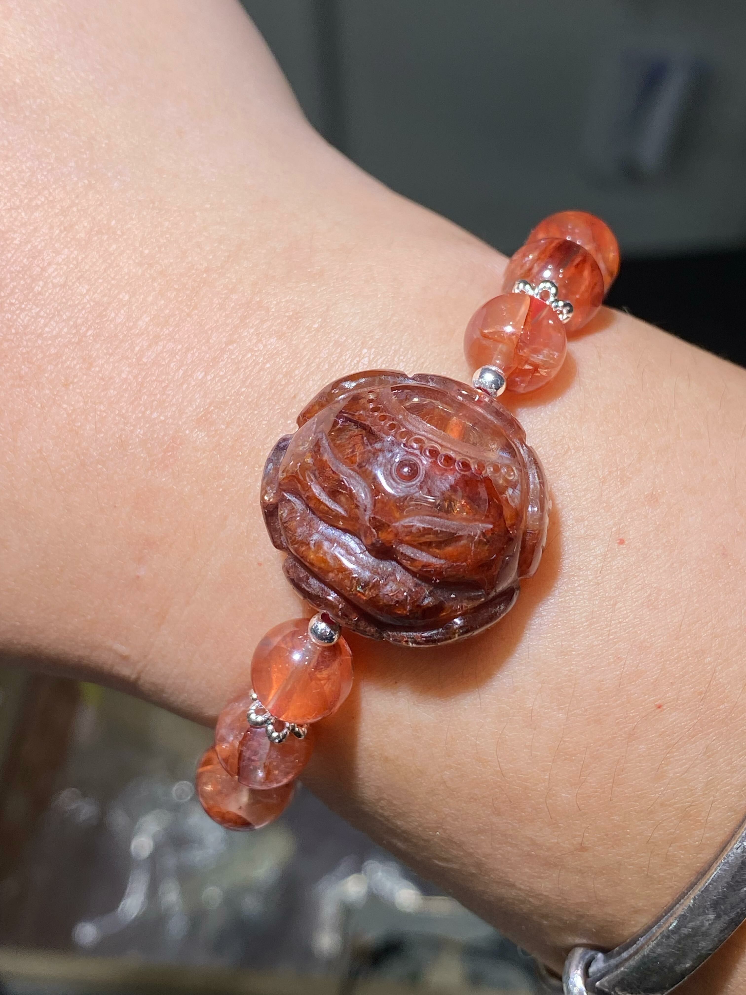 紅膠花荷花狐手狐DIY