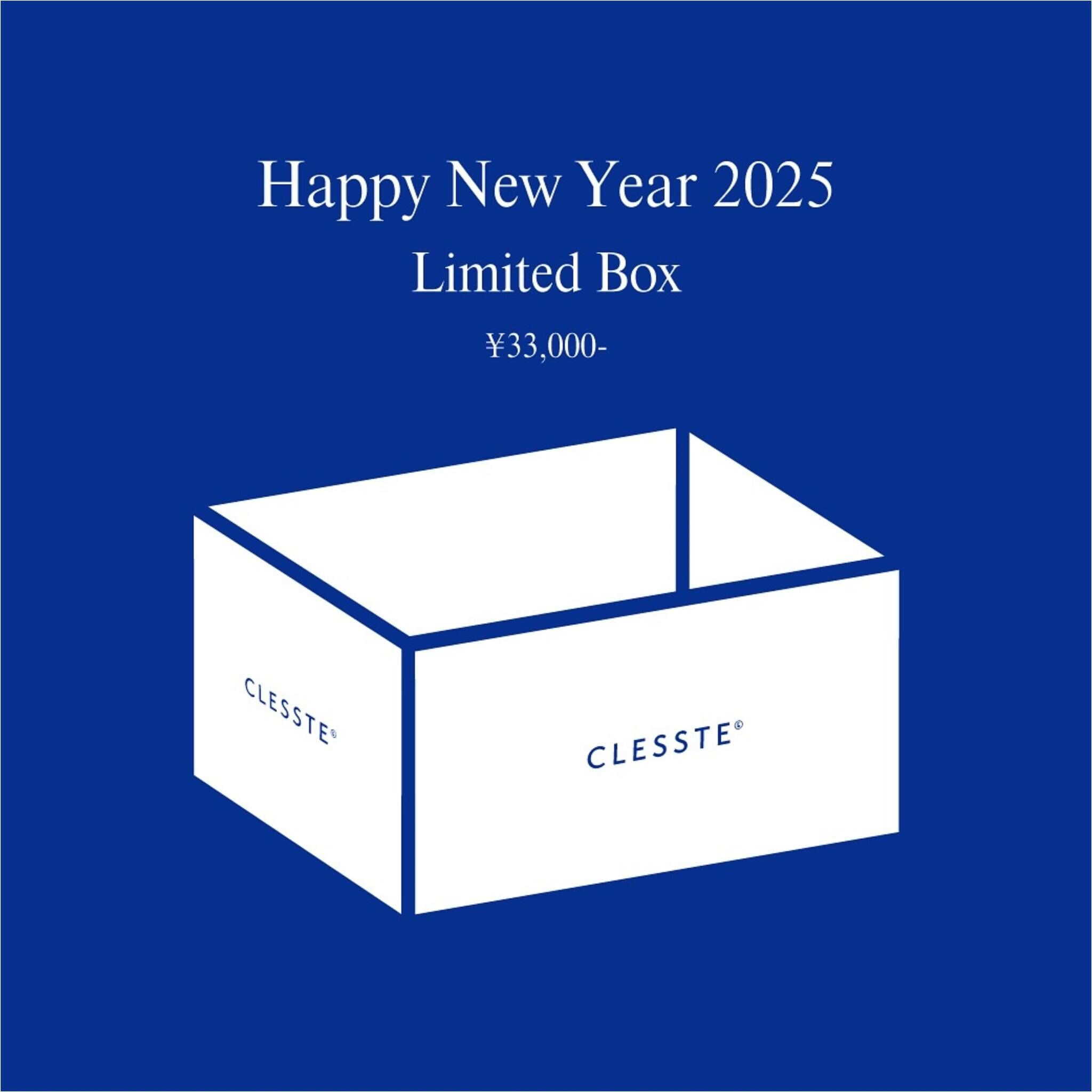 2025SS CLESSTE LIMITED BOX 高島涼 超限量 小 福箱 價值保證超過三倍 現貨