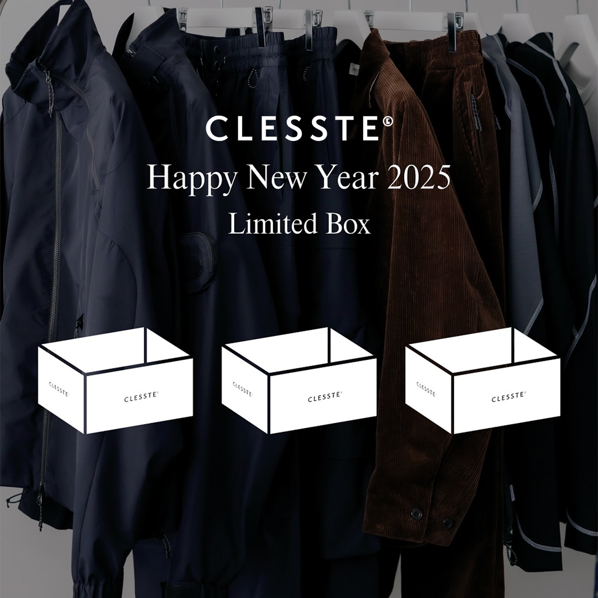 2025SS CLESSTE LIMITED BOX 高島涼 超限量 小 福箱 價值保證超過三倍 現貨