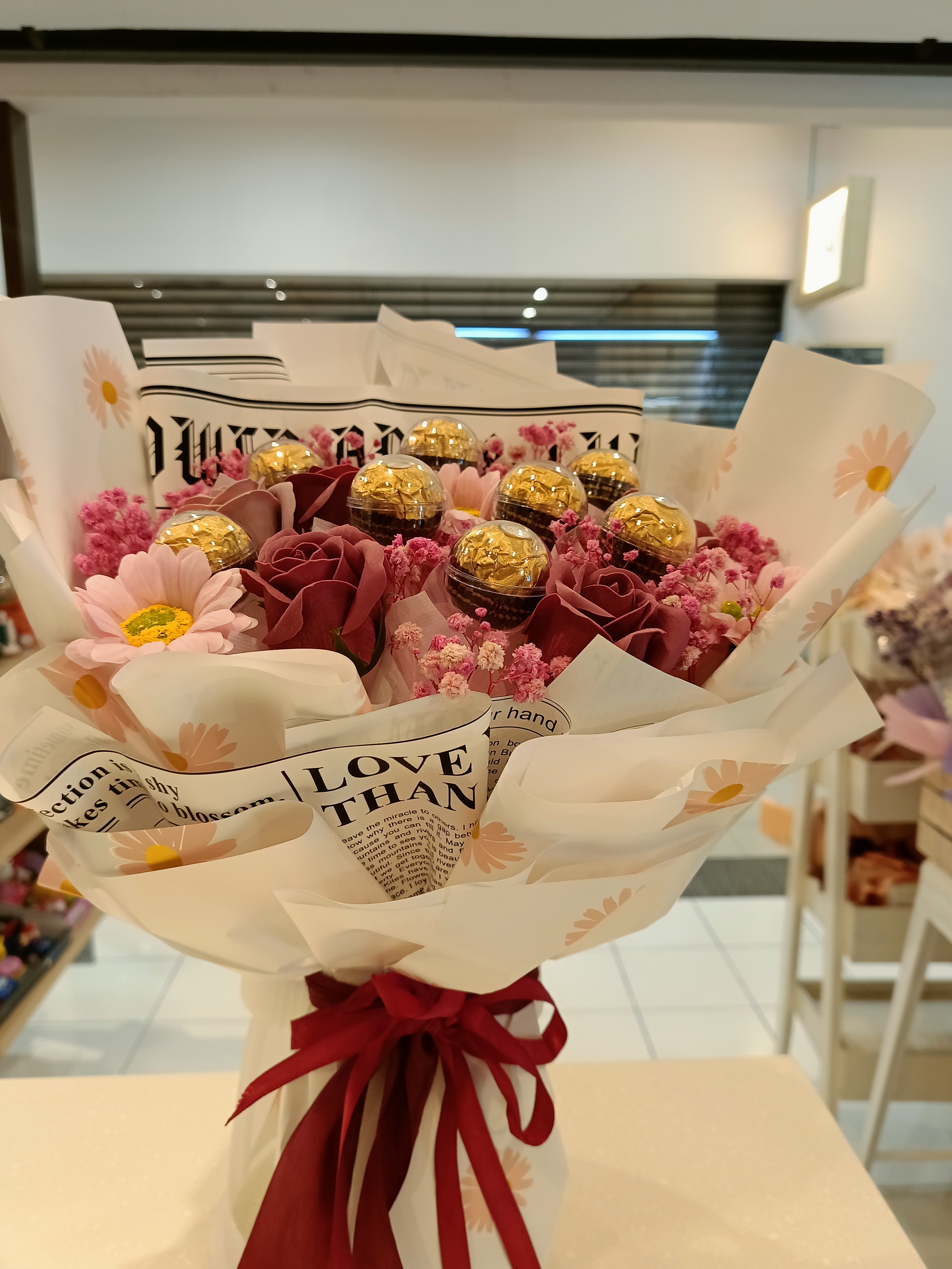 Soap Flower Arrangement- SFA57