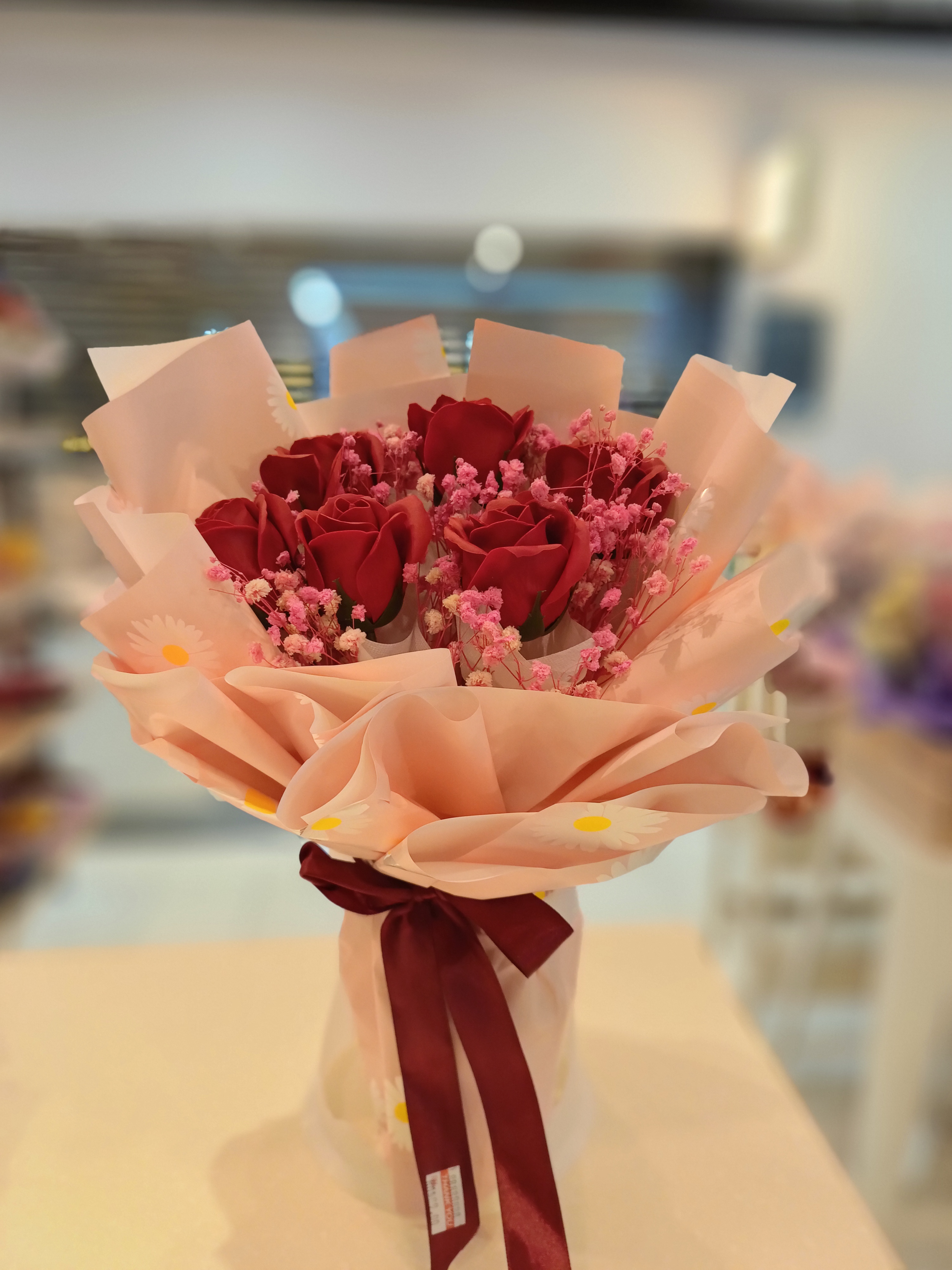 Soap Flower Arrangement - SFA56