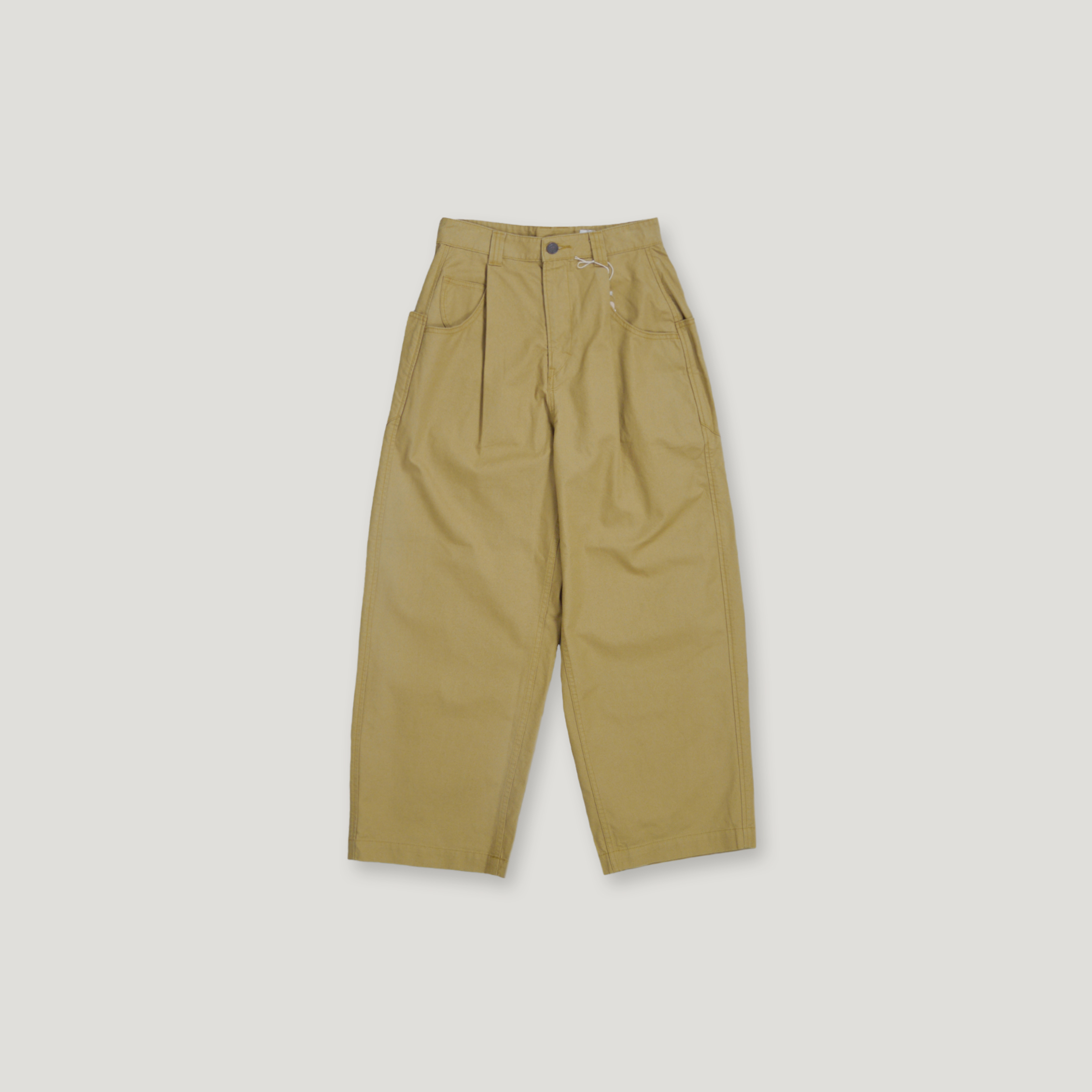 J.P.L. 高腰壓褶廓形寬褲 ╭ 3色 ╮