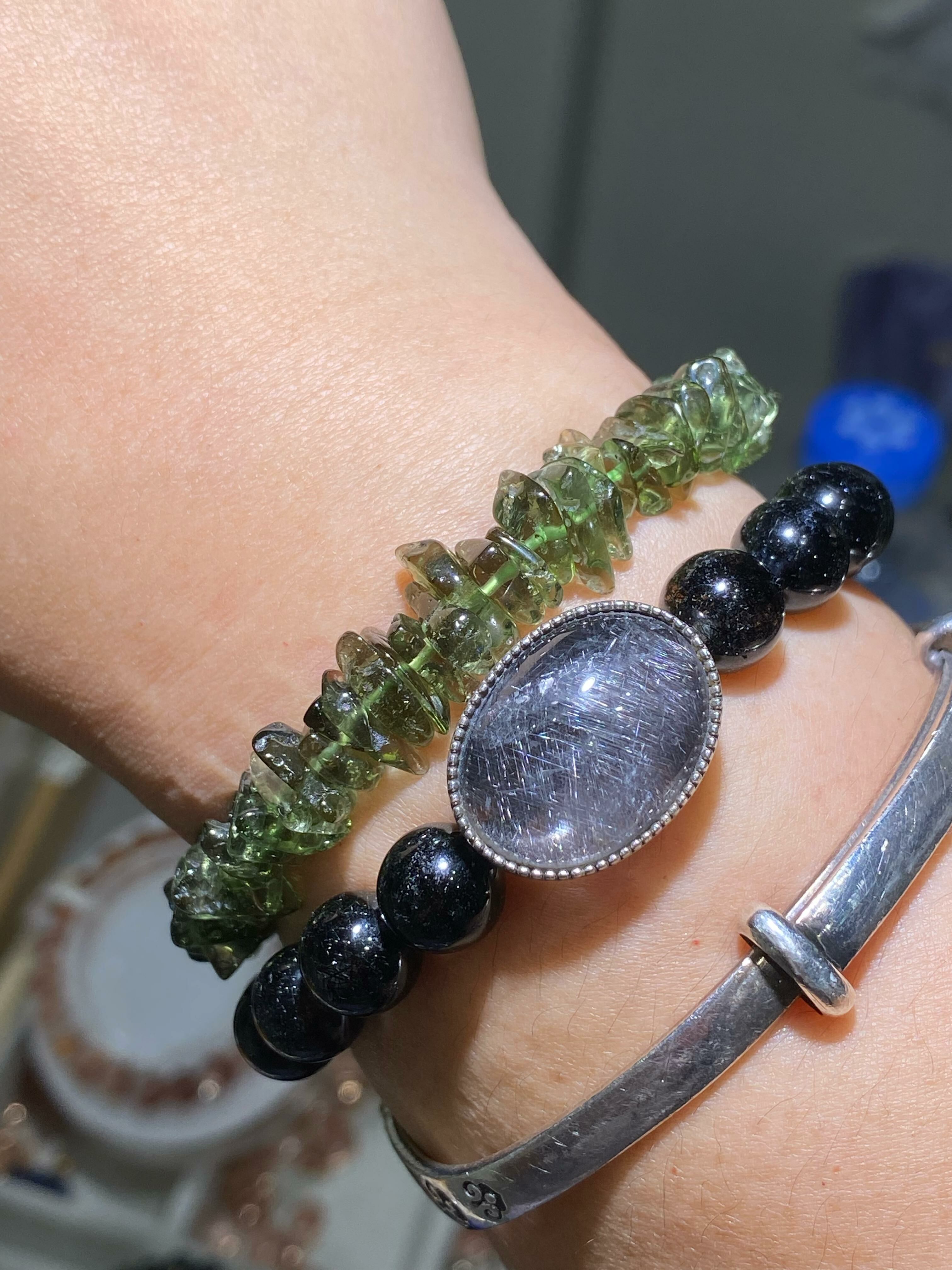 捷克隕石隨形手串