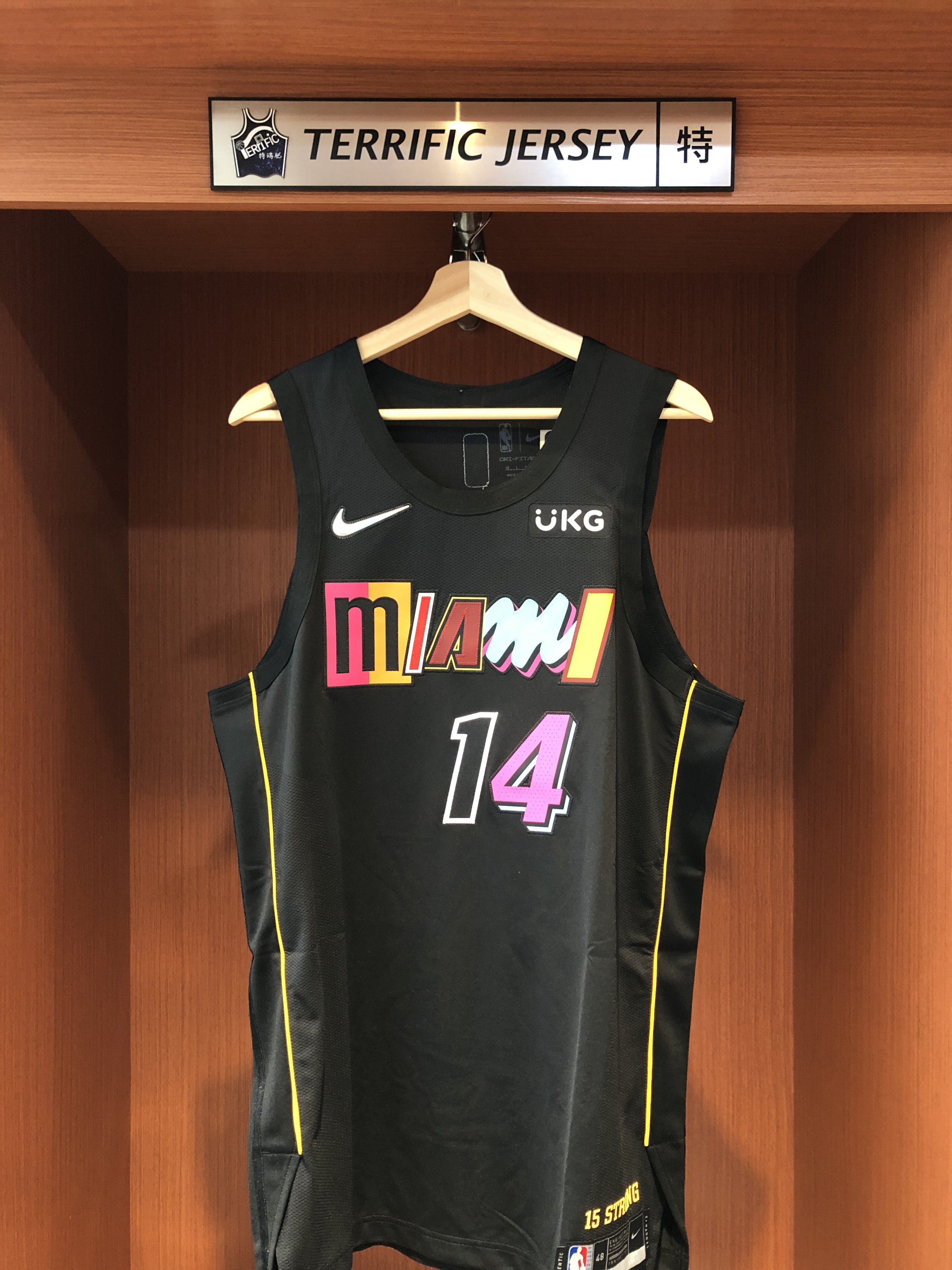 NBA球衣 Tyler Herro 邁阿密熱火城市 75周年 鑽石標 City Nike Authentic 球員版 電繡 含贊助商標 全新