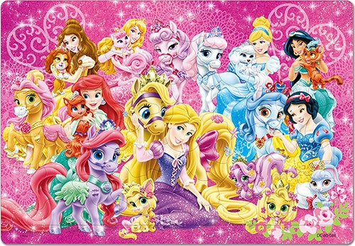 公主和皇室寵物 (大件尺寸) (連底板)