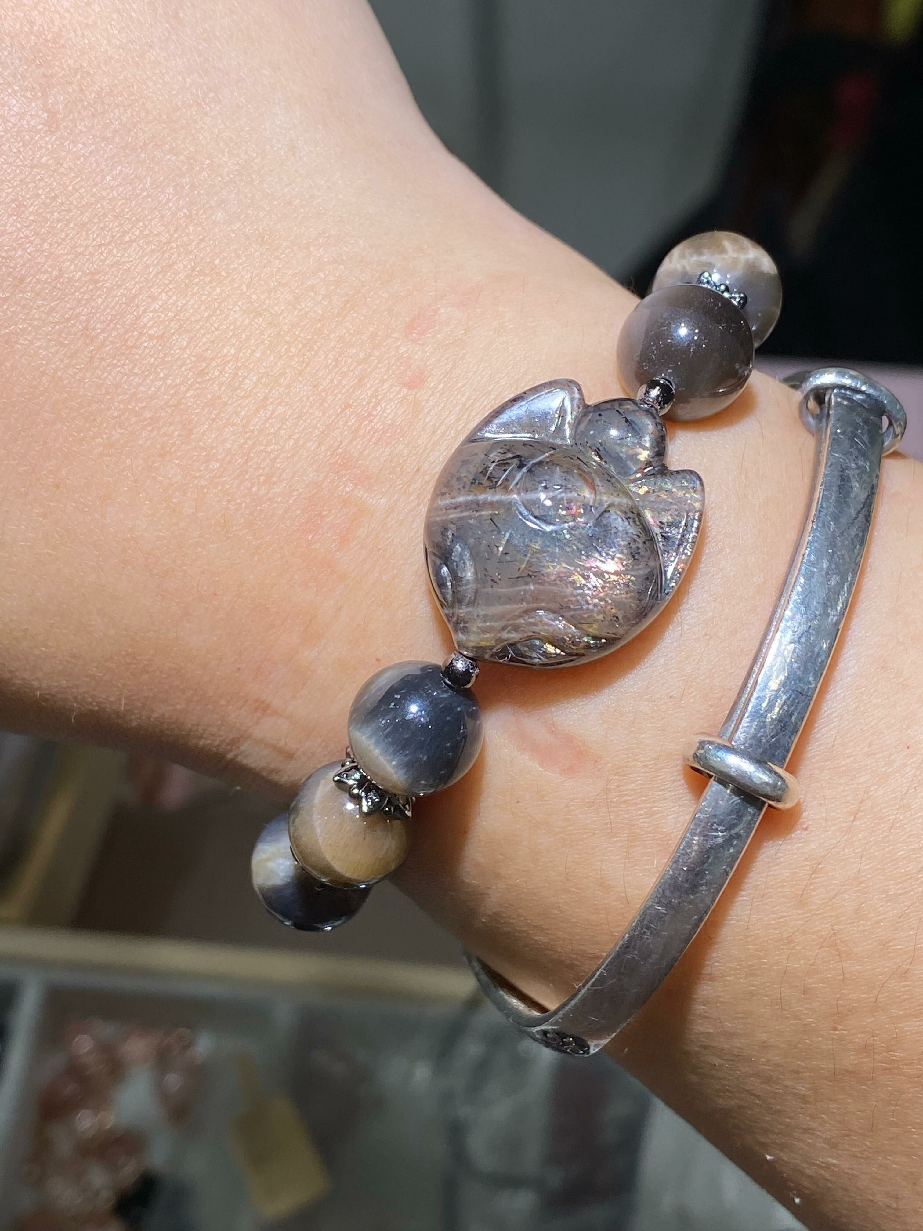 雙色太陽石頭狐DIY