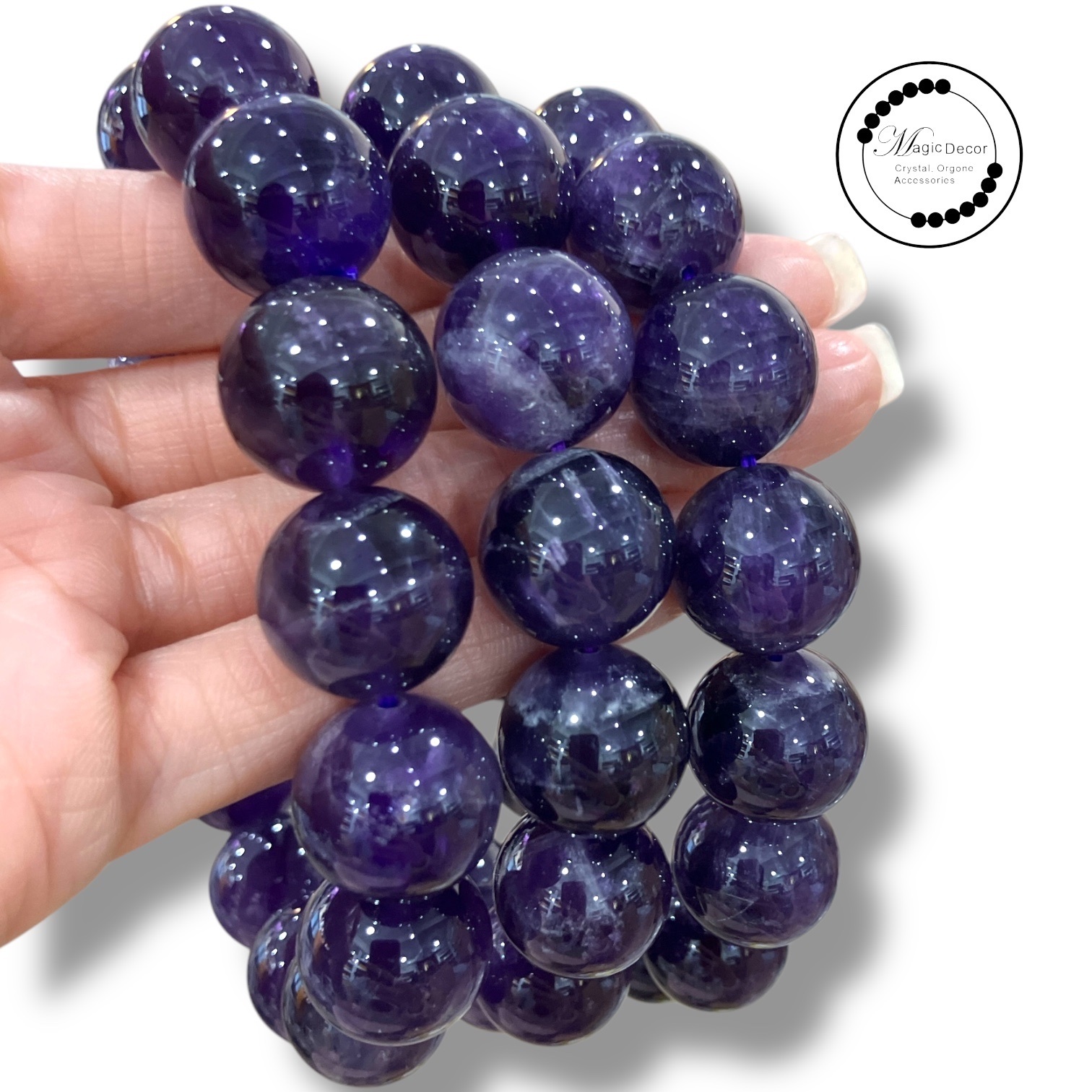 251001 - G33 15mm+高性價比版烏拉圭紫水晶手串