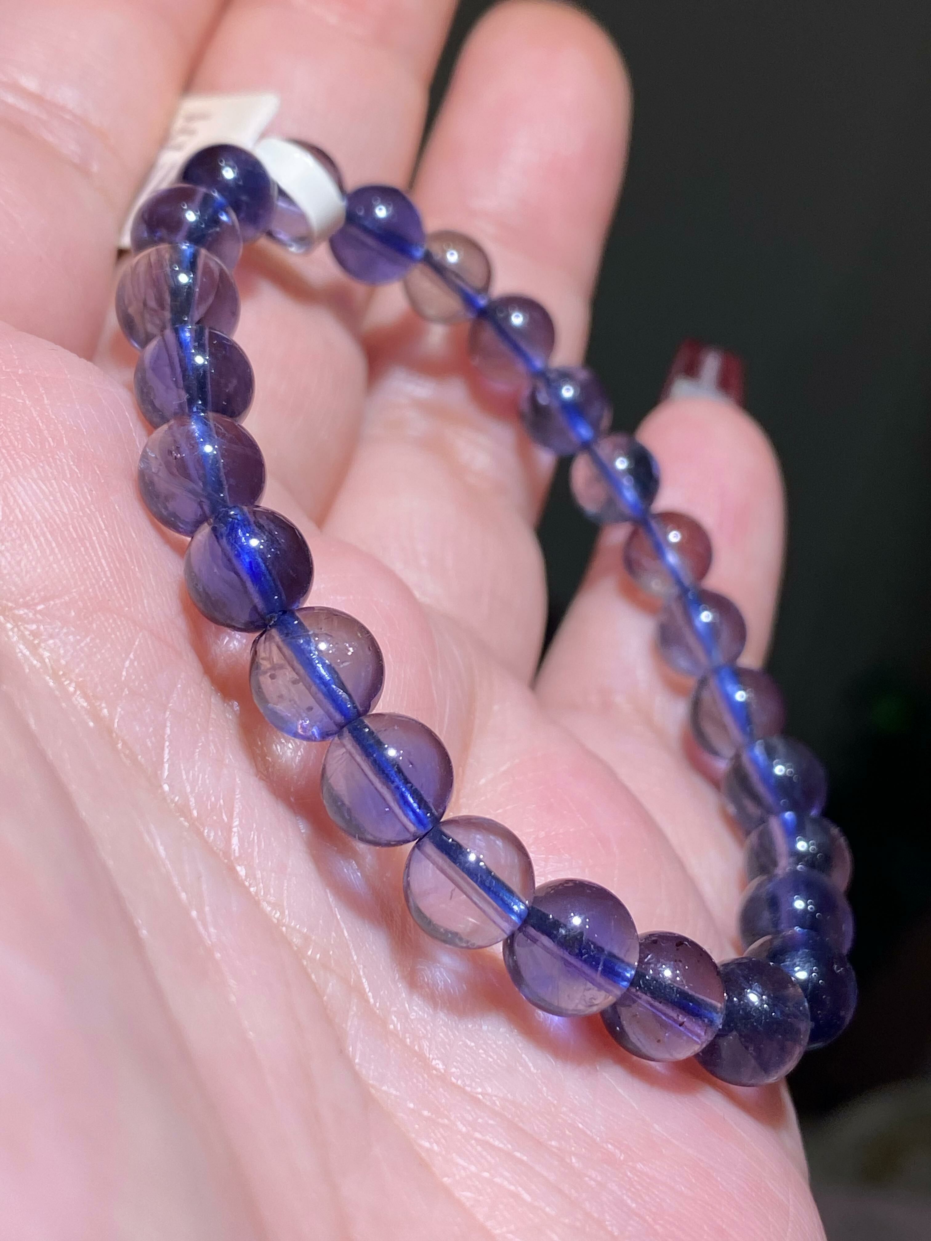 7-7.3mm特級透體堇青石