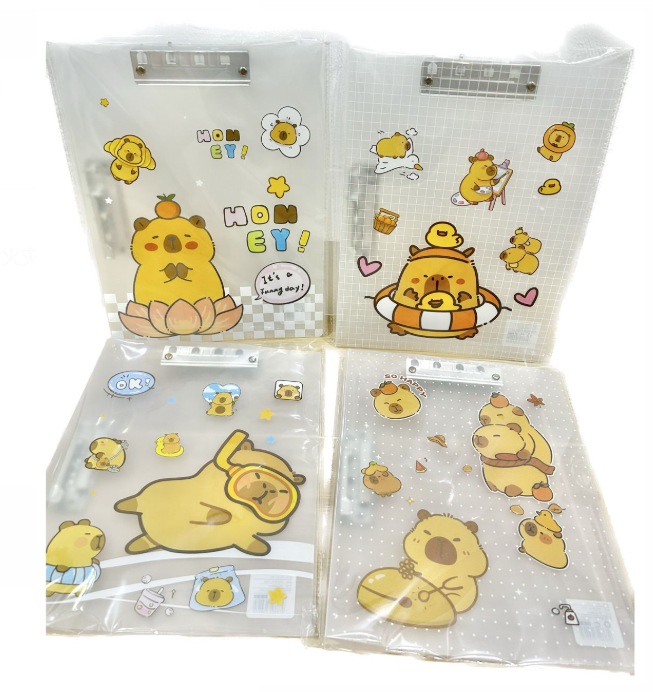 卡皮巴拉A4文件夹（款式随机）