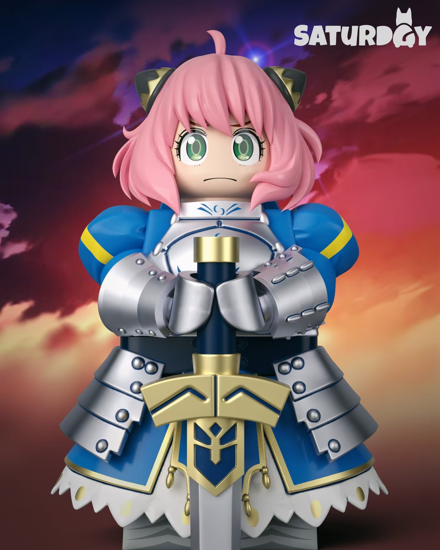 [Saturday][In Stock] Anya Saber [UVprinted]