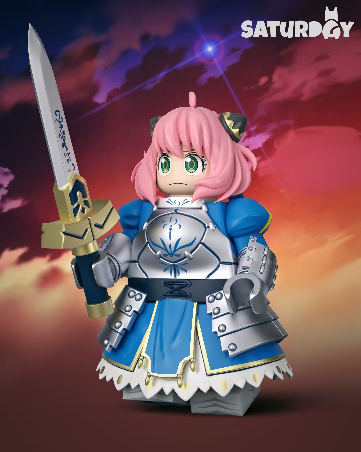 [Saturday][In Stock] Anya Saber [UVprinted]