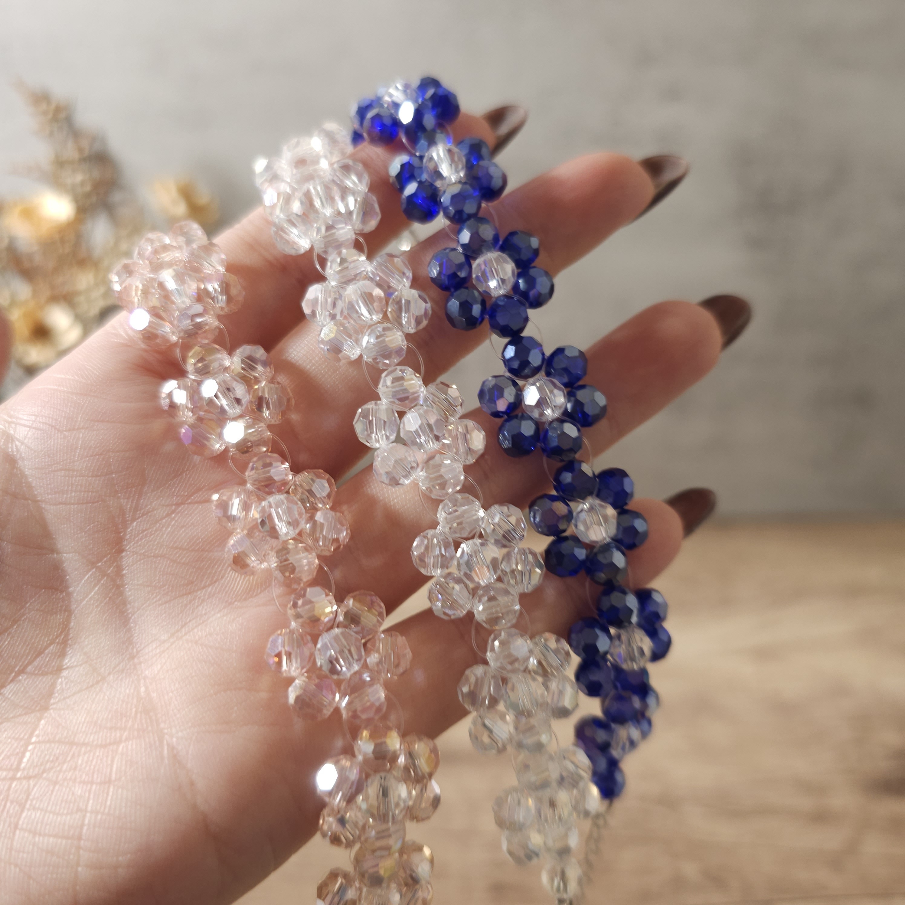 超閃可愛花花手鍊