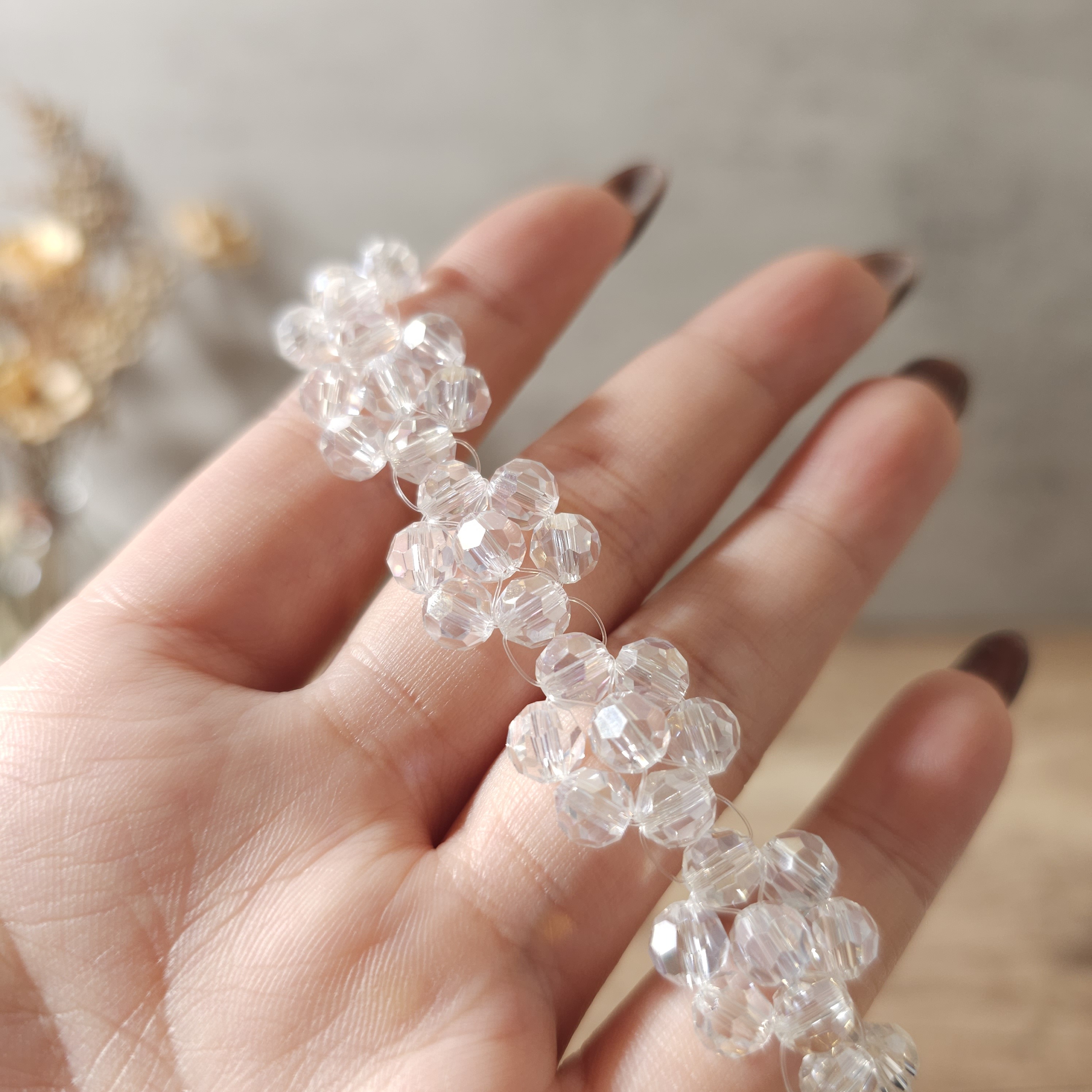 超閃可愛花花手鍊