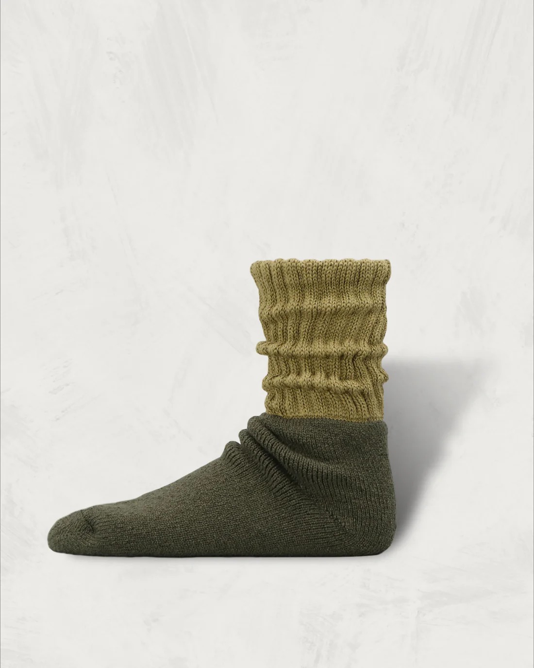 [現貨] Decka Organic Cotton Wool Socks | Olive