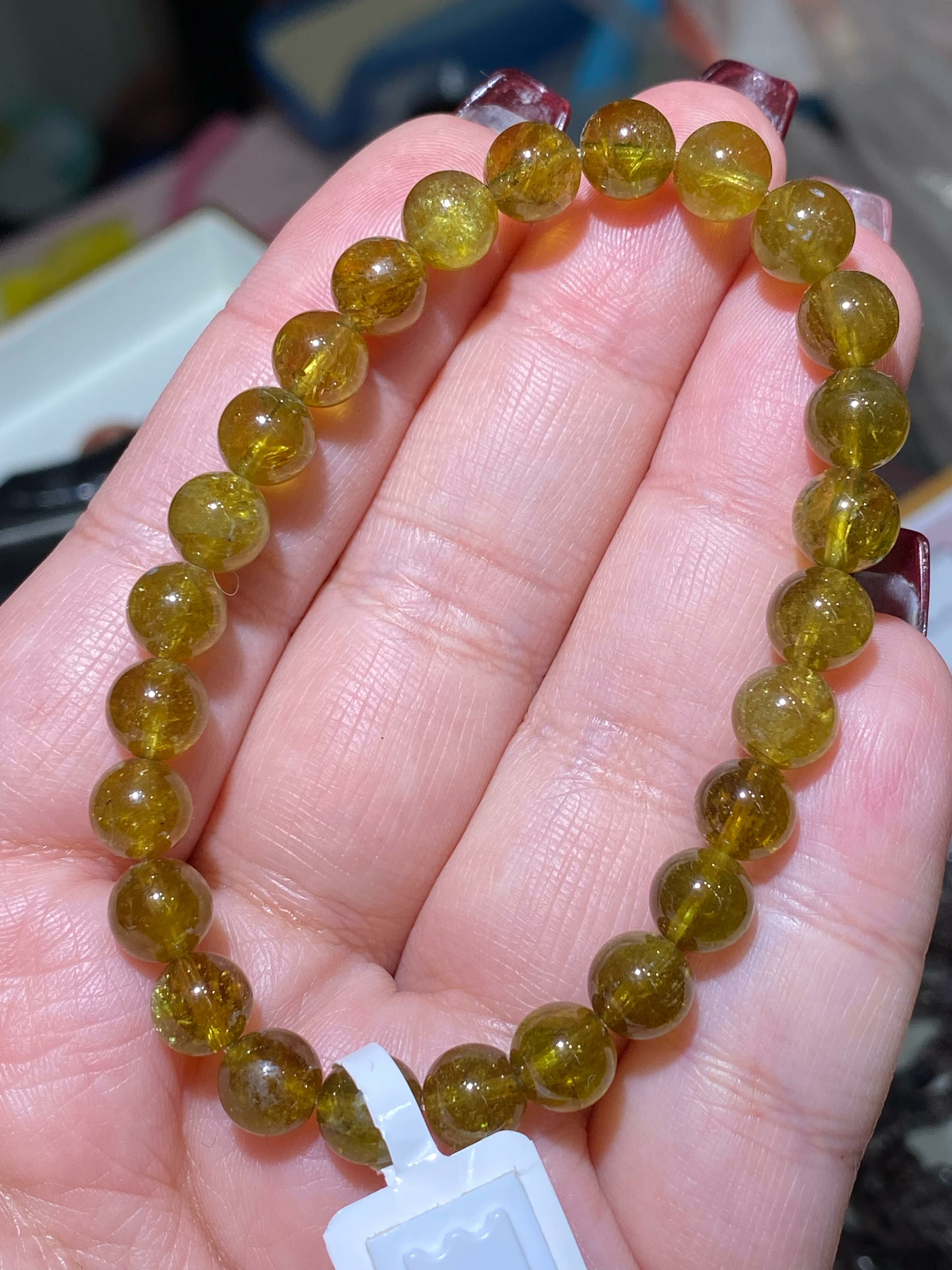 7MM特惠綠碧璽手串