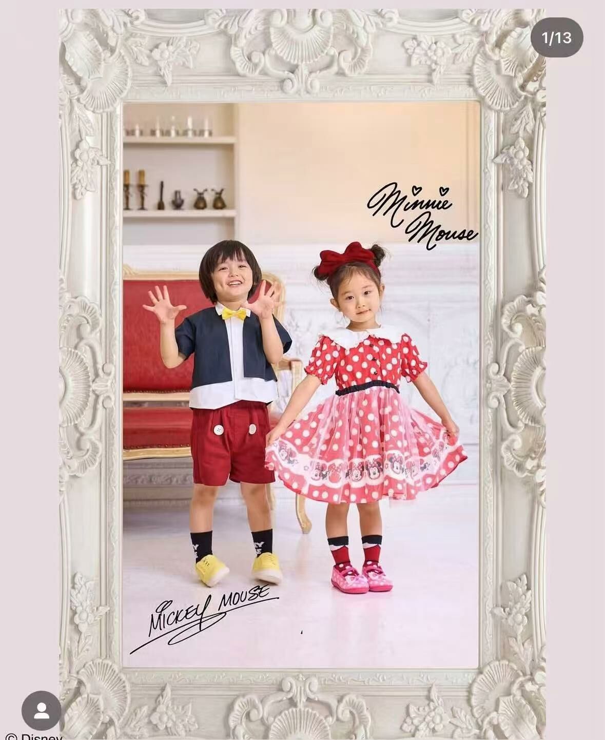 日單 littc & Disney聯名款兄妹裝