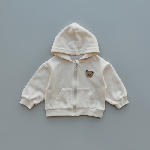 25S/S Spring春日色彩系列-果凍人物連帽外套-(奶油白ver.+粉兔)