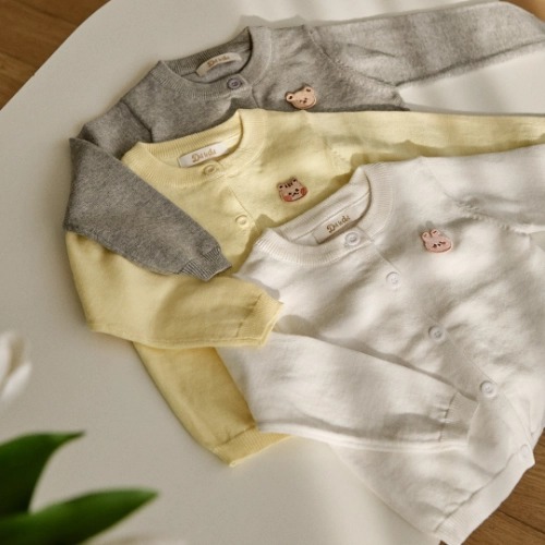 25S/S Spring果凍人物春風綿綿開襟衫