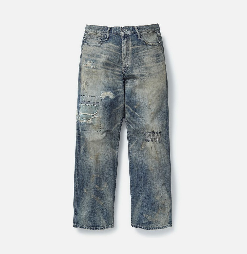 9/5 RE-STOCK: NEIGHBORHOOD 2025 SAVAGE DENIM DP WIDE JEANS - INDIGO PRE ORDER ITEM (預訂中)