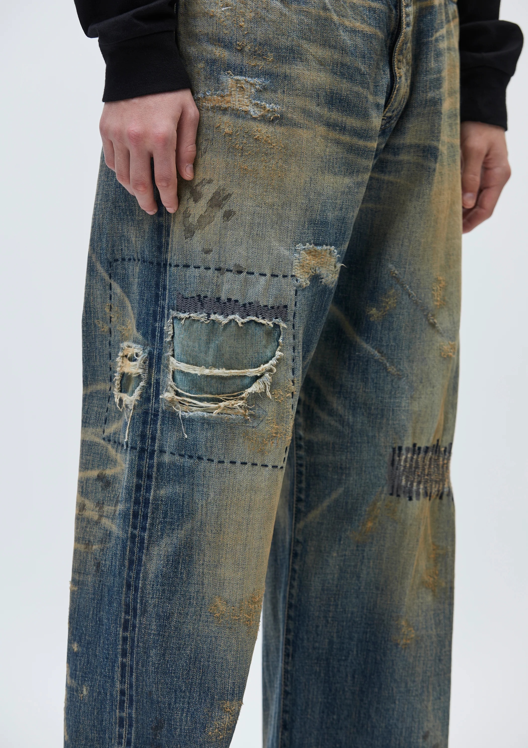9/5 RE-STOCK: NEIGHBORHOOD 2025 SAVAGE DENIM DP WIDE JEANS - INDIGO PRE ORDER ITEM (預訂中)