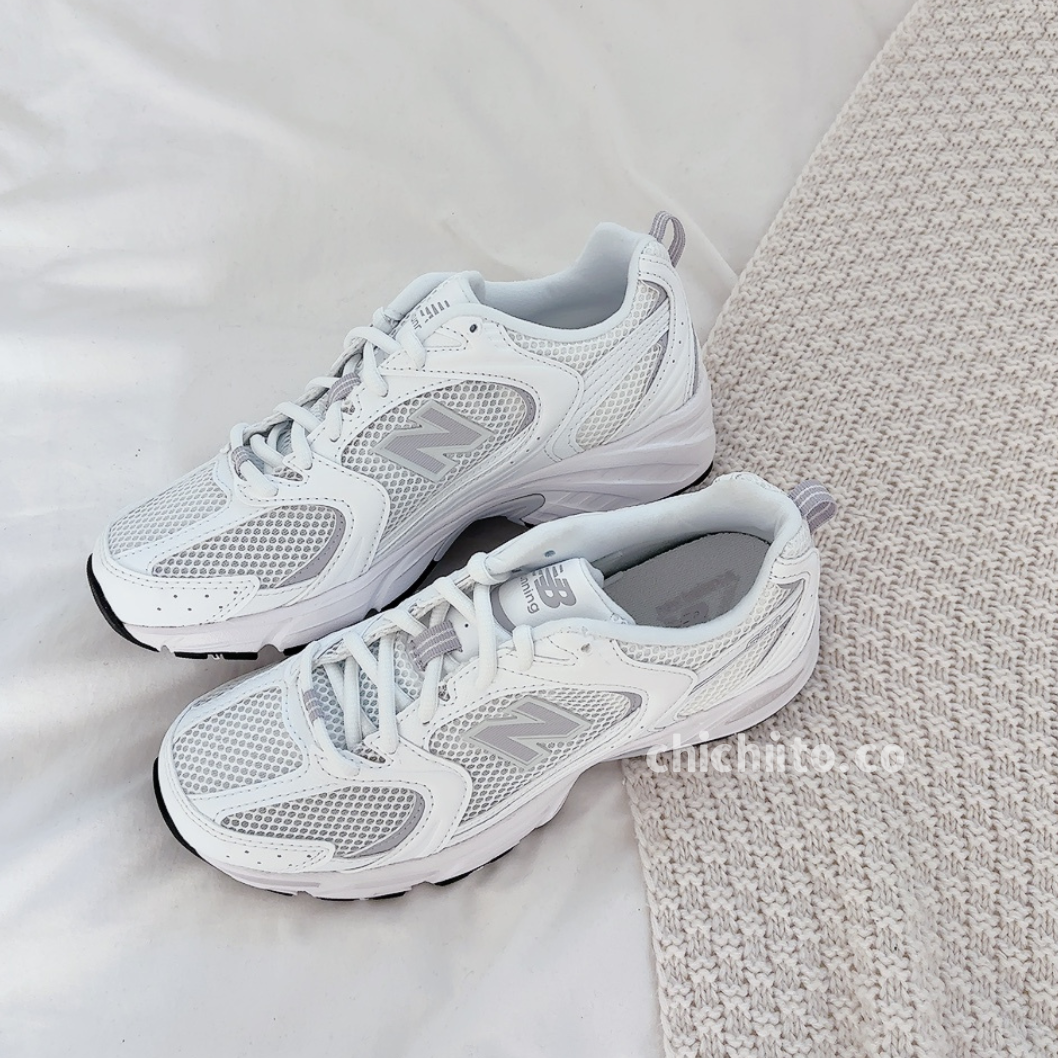 New Balance U530 白銀小白鞋