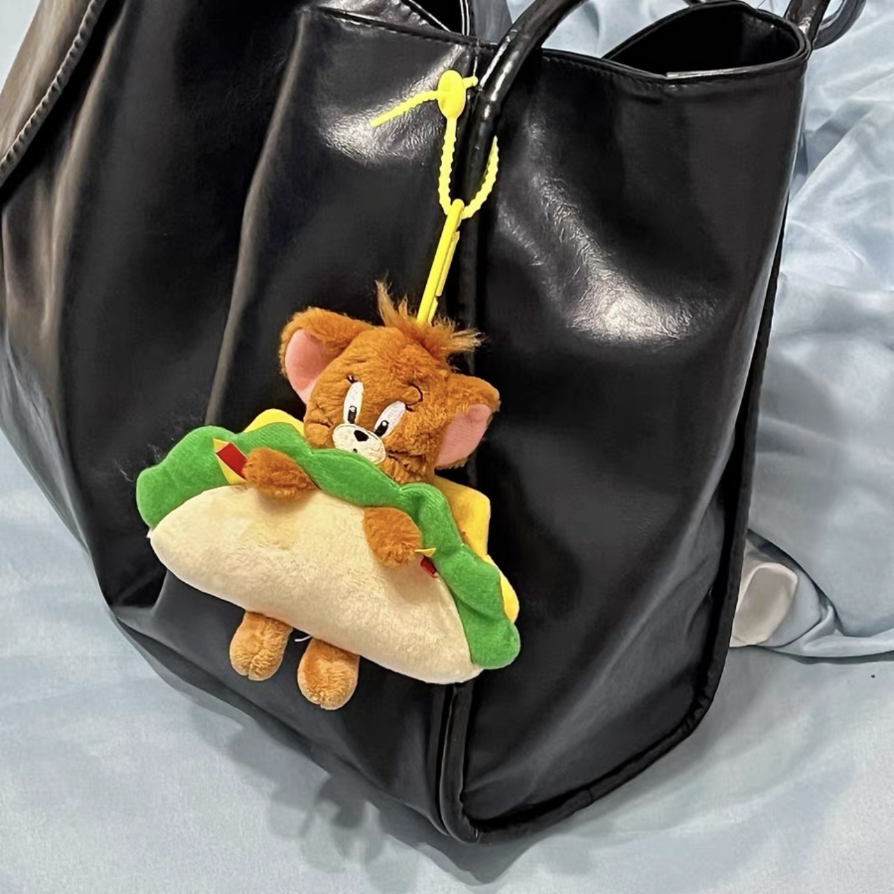 TOM&JERRY 傑利鼠 TACO餅造型 玩具 創意 吊飾/預購