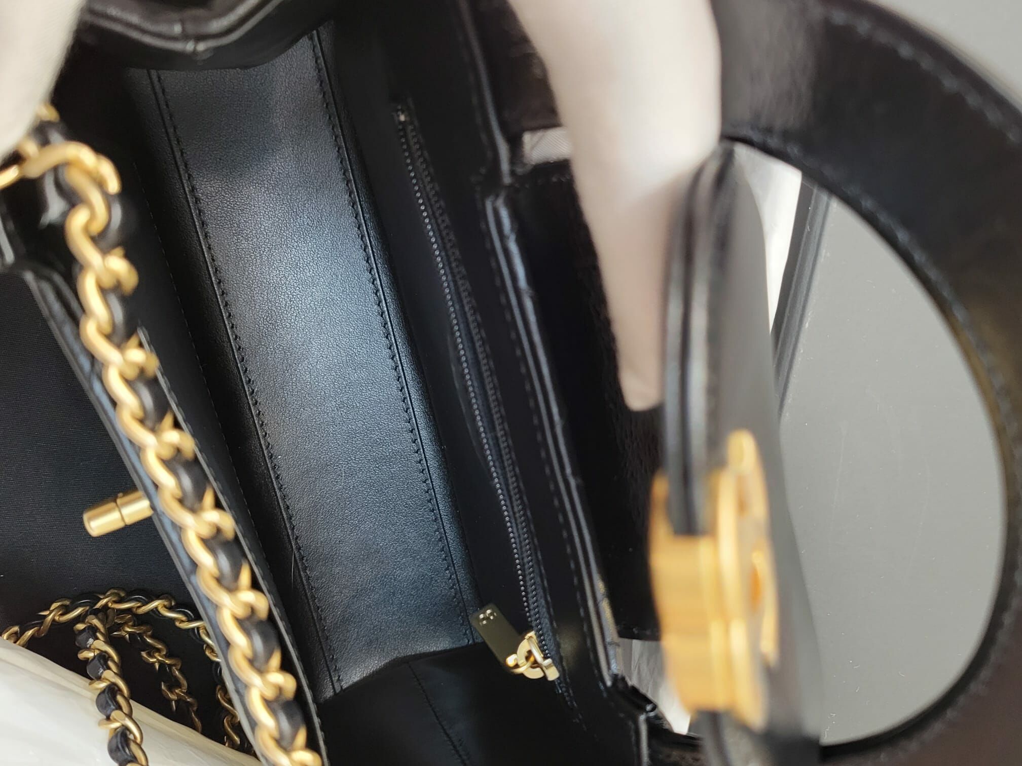 CHANEL AS4416 KELLY LARGE BLACK