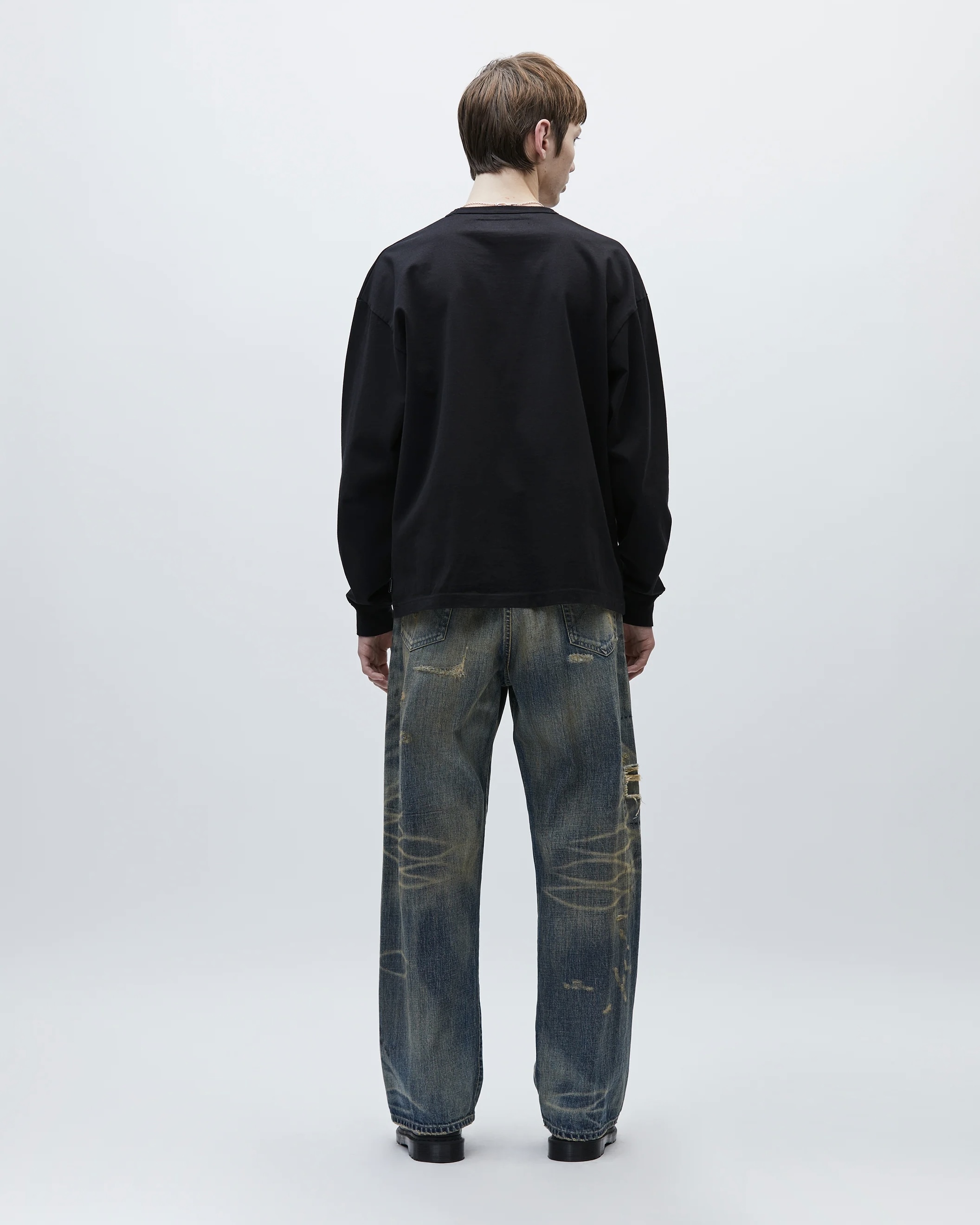 NEIGHBORHOOD 251 DP-WIDE サイズL NEIGHBORHOOD 25S/S SAVAGE DENIM DP WIDE PANTS [ 251XBNH
