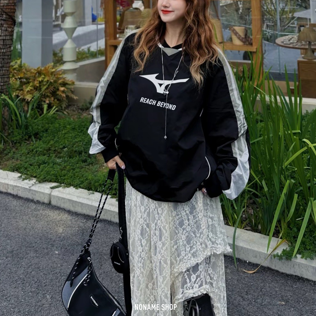 🔥限時特價🔥 MIZUNO 美津濃 LOGO 復古 街頭 風衣 長袖 (男款)