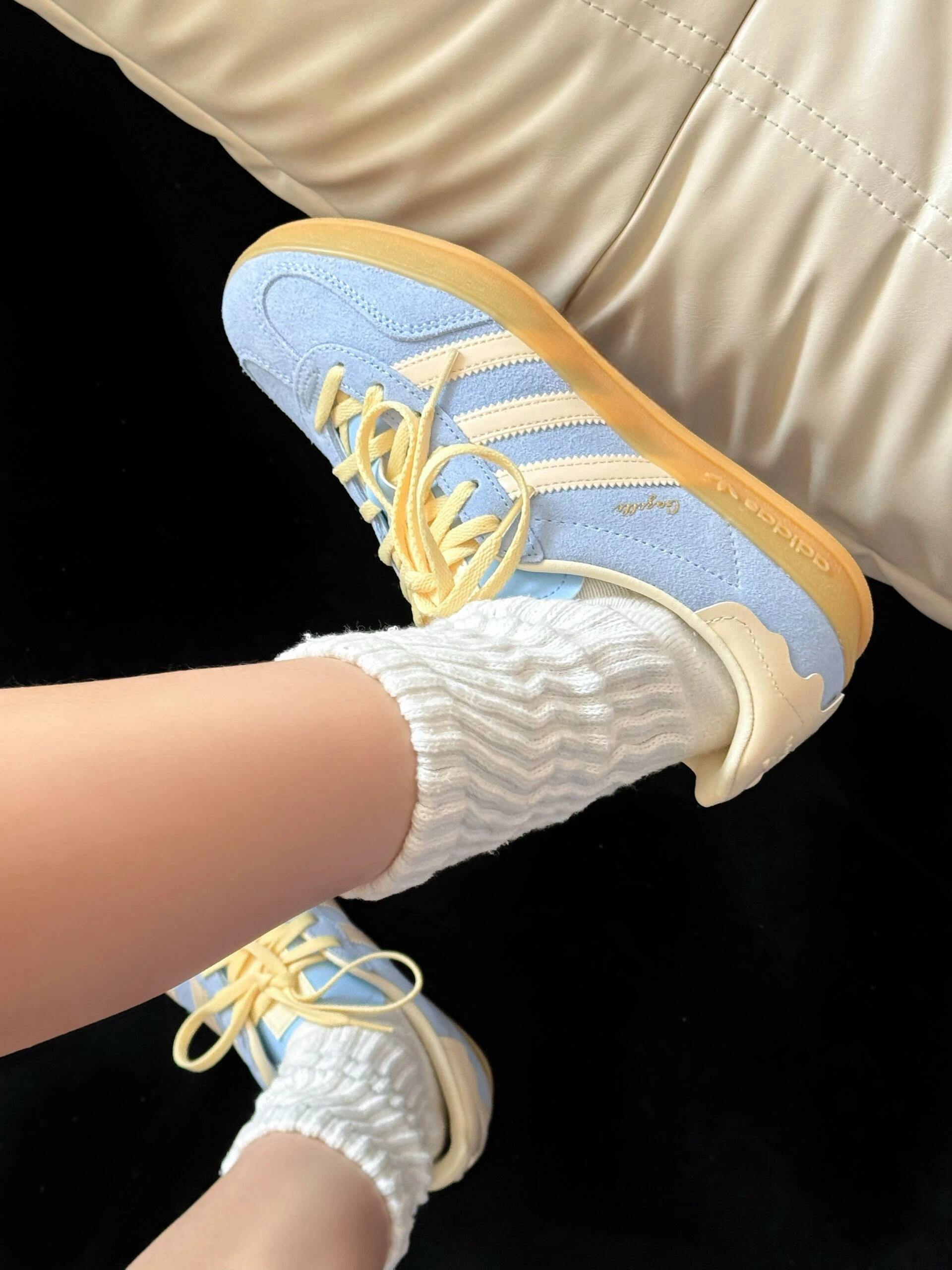 Adidas Originals Gazelle 藍莓芝士 融化 寶寶藍 黃色 焦糖底 復古 德訓鞋 T頭鞋 JR8029/預購