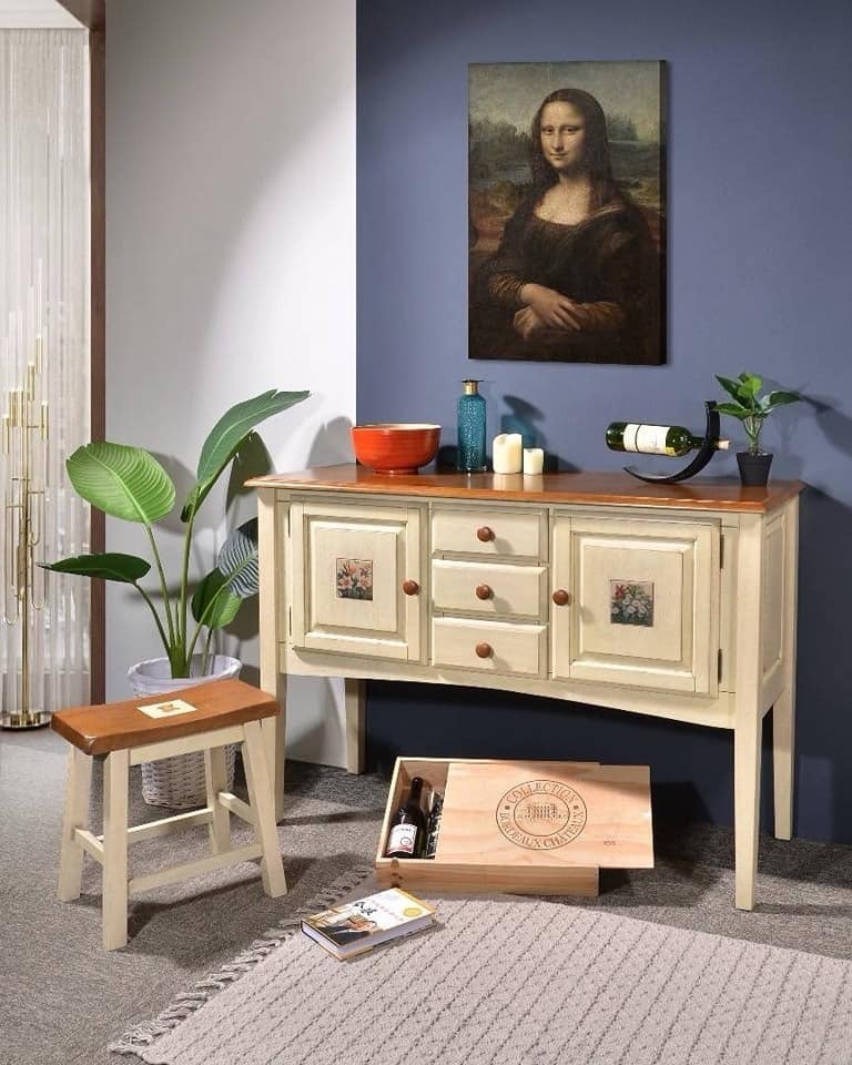 【GPE磁磚】磁磚半高櫃-132cm