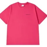 [S] ADLV HAND SKETCH BEAR SHORT SLEEVE T-SHIRT,PINK, 24FW-TP-SS-AW-HSS-PNK (SAV396)