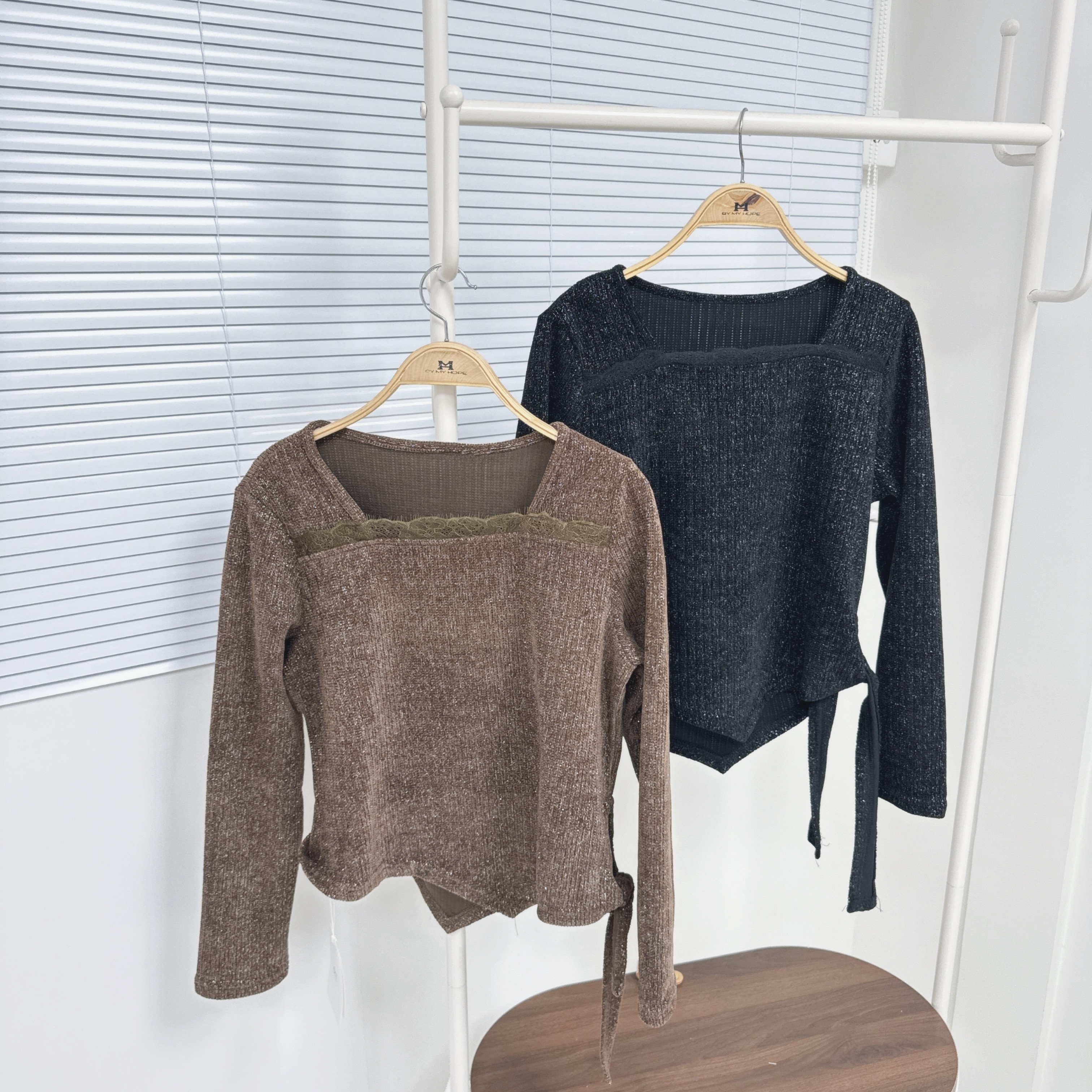 【Hoi2推介】A85-A86 閃布長袖TOP